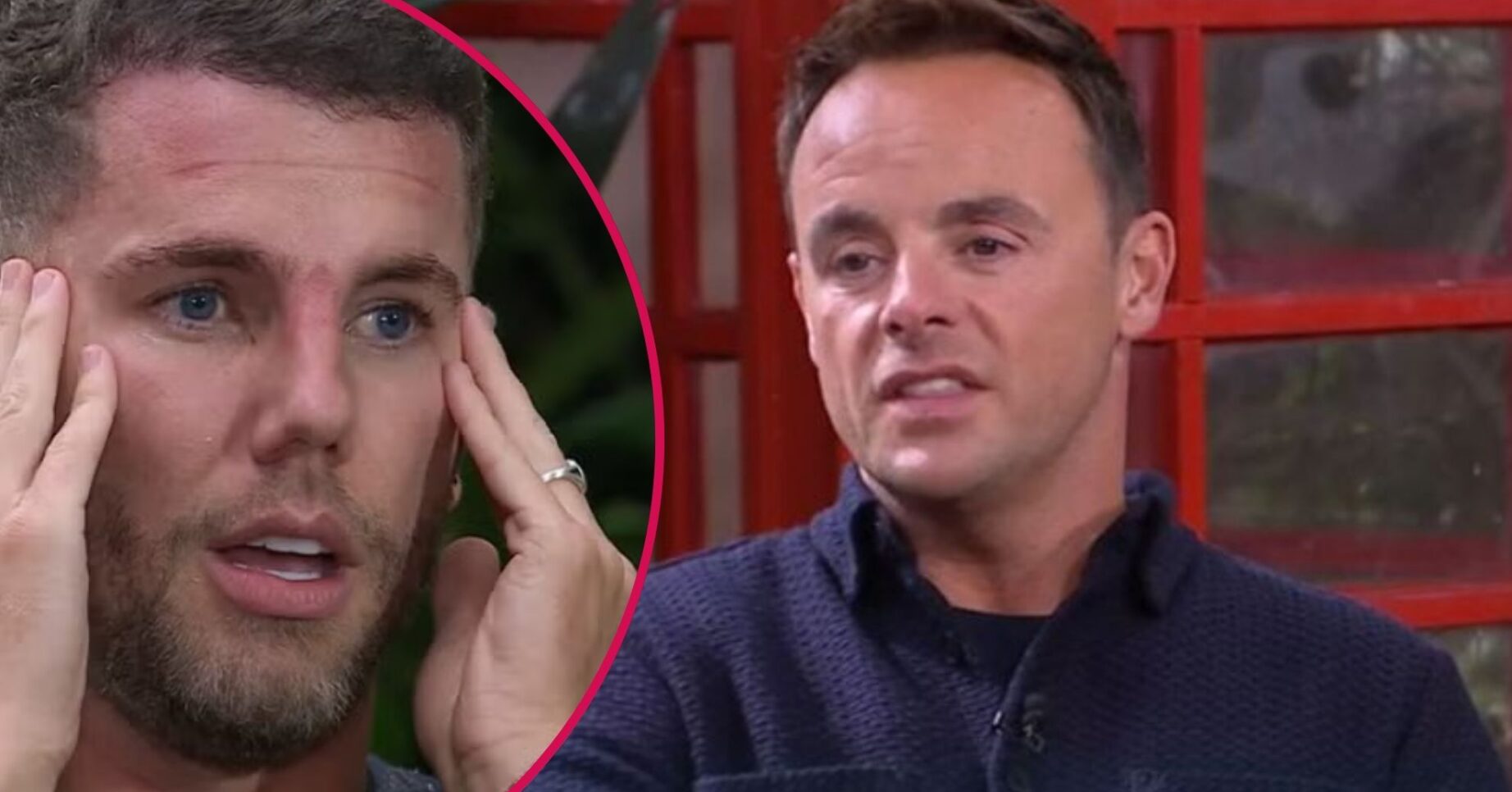 ED! composite of Ant McPartlin and Dean McCullough on I'm A Celebrity and Unpacked