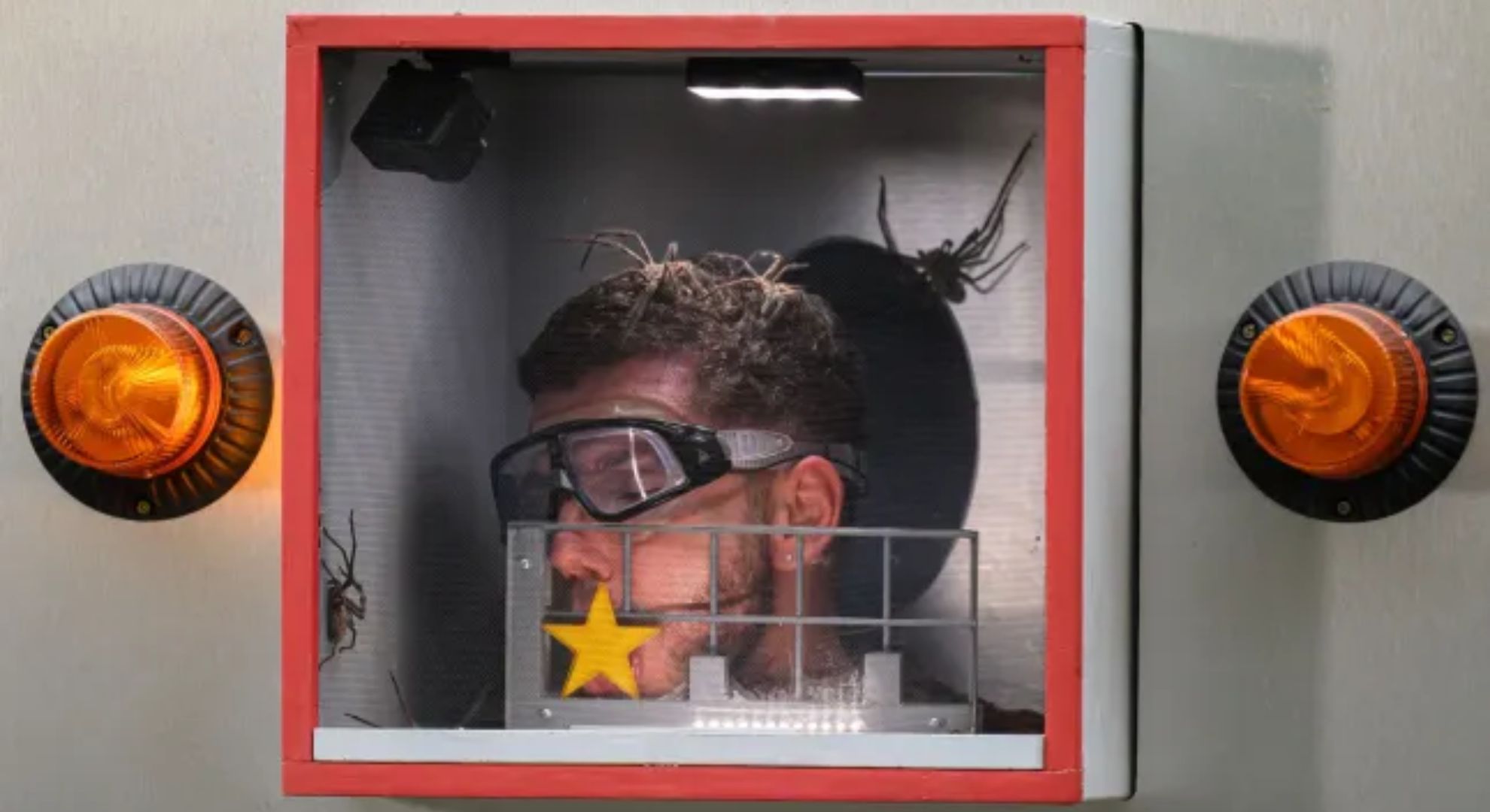 Dean McCullough during I'm A Celebrity trial