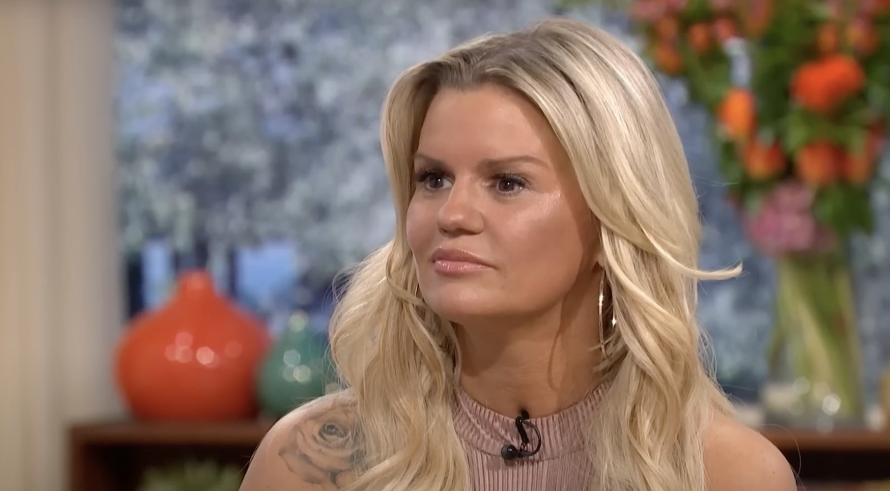 Kerry Katona on This Morning sofa