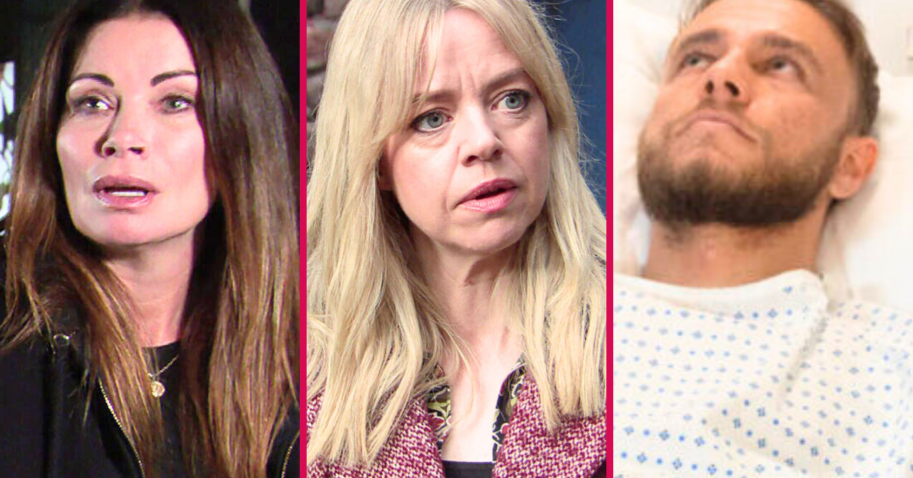 Coronation Street's Carla, Toyah, Clayton