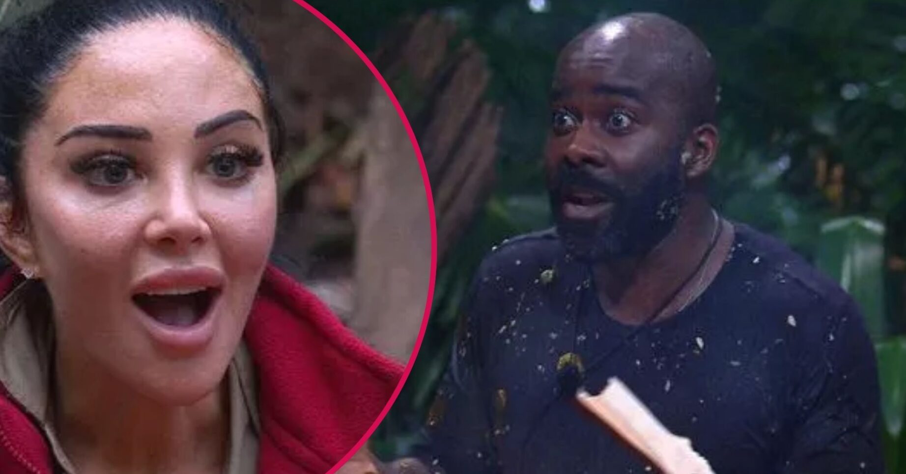 Tulisa and Melvin on I'm A Celebrity
