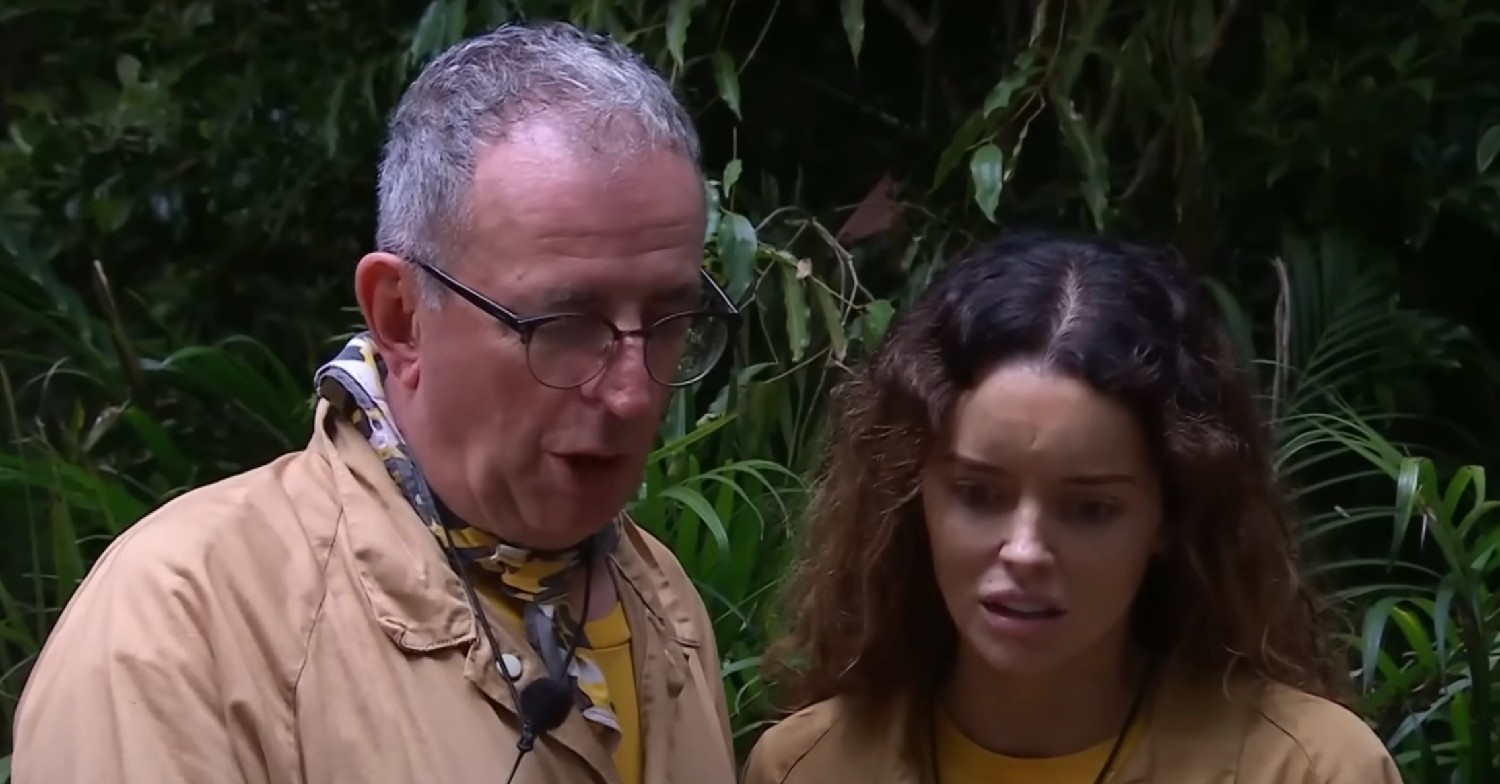 Maura Higgins and Richard Coles