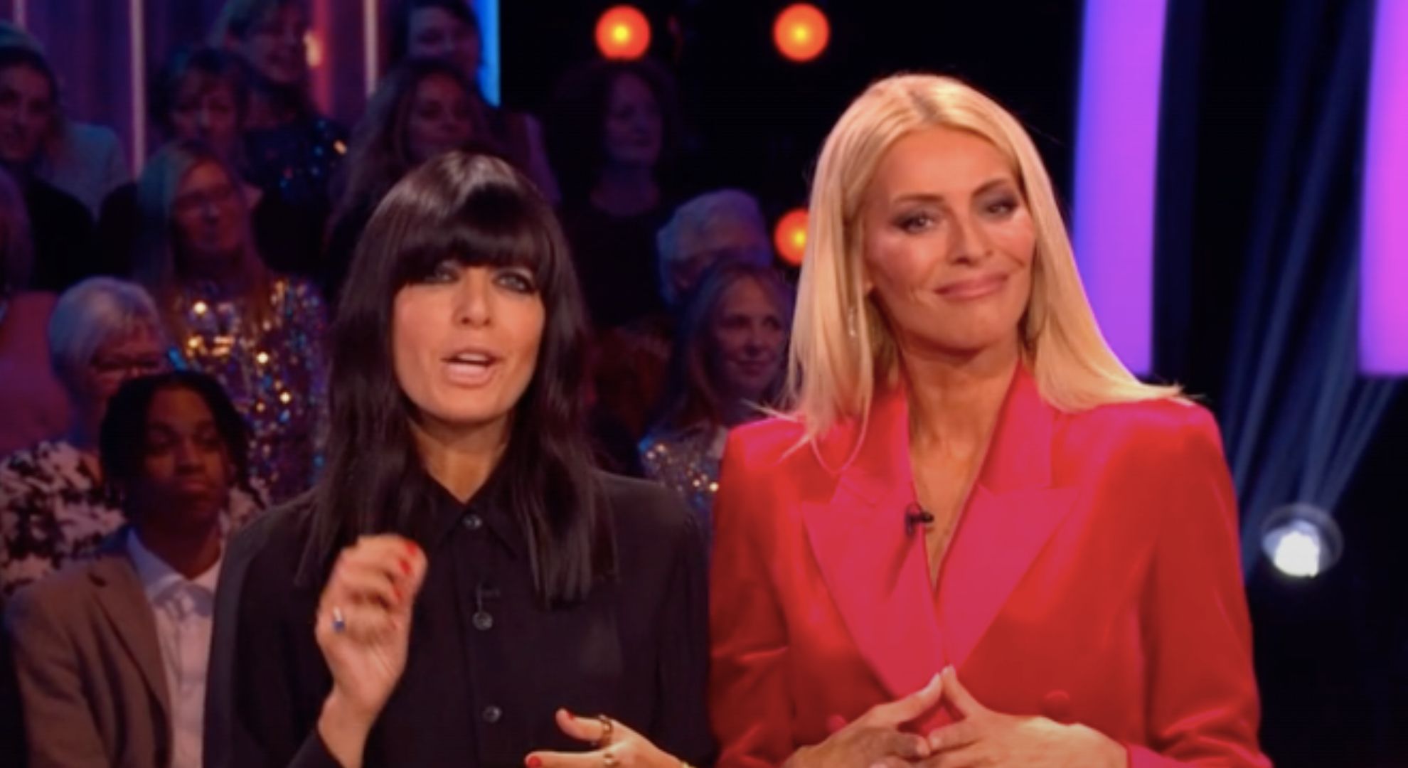 Tess and Claudia on Strictly