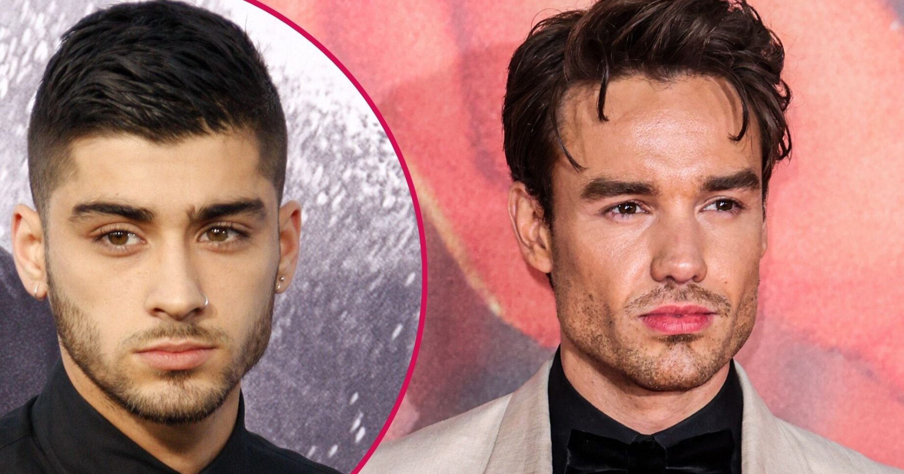 Zayn Malik and Liam Payne posing