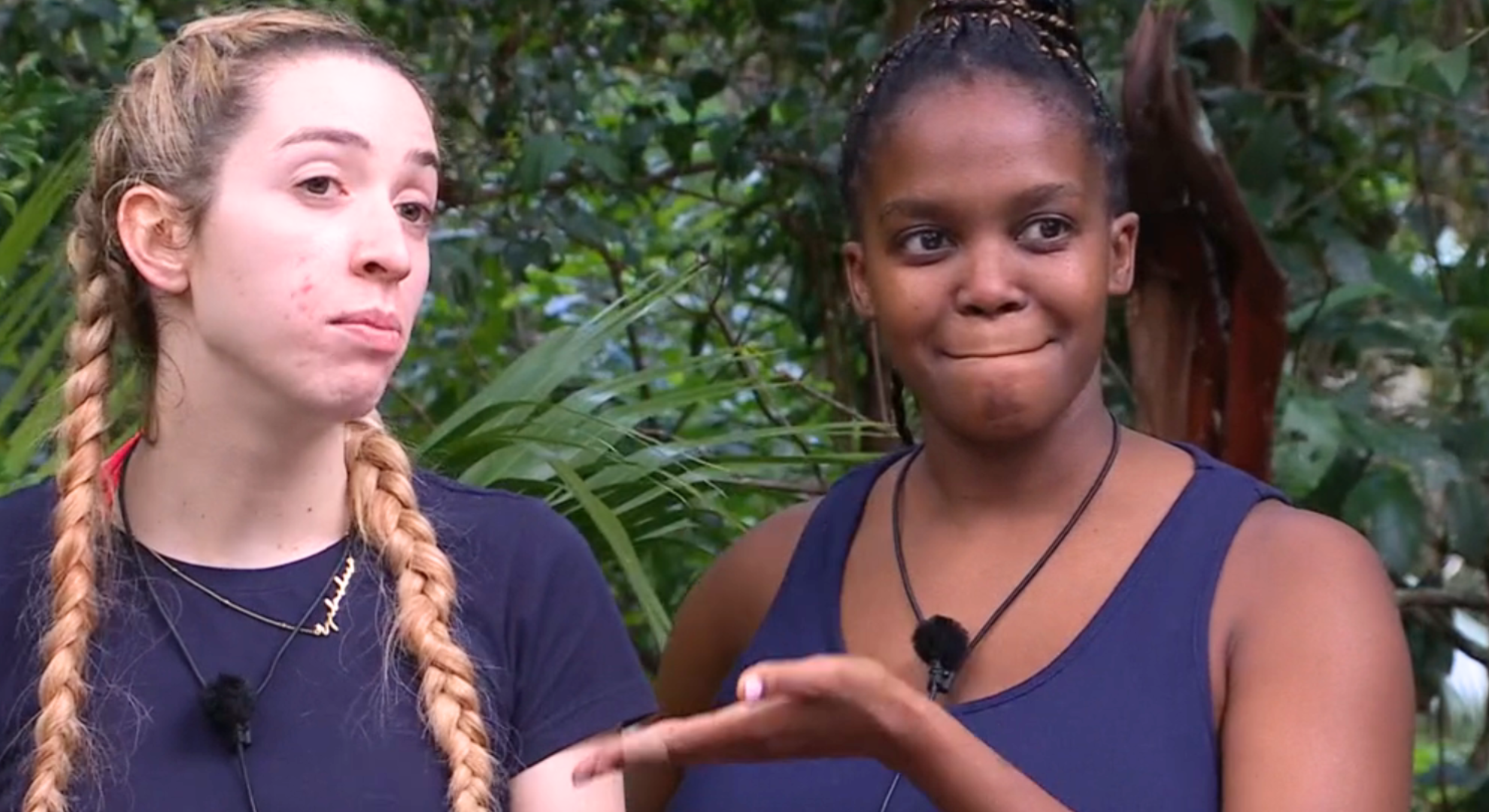 Oti Mabuse discussing her baby name on I'm A Celebrity
