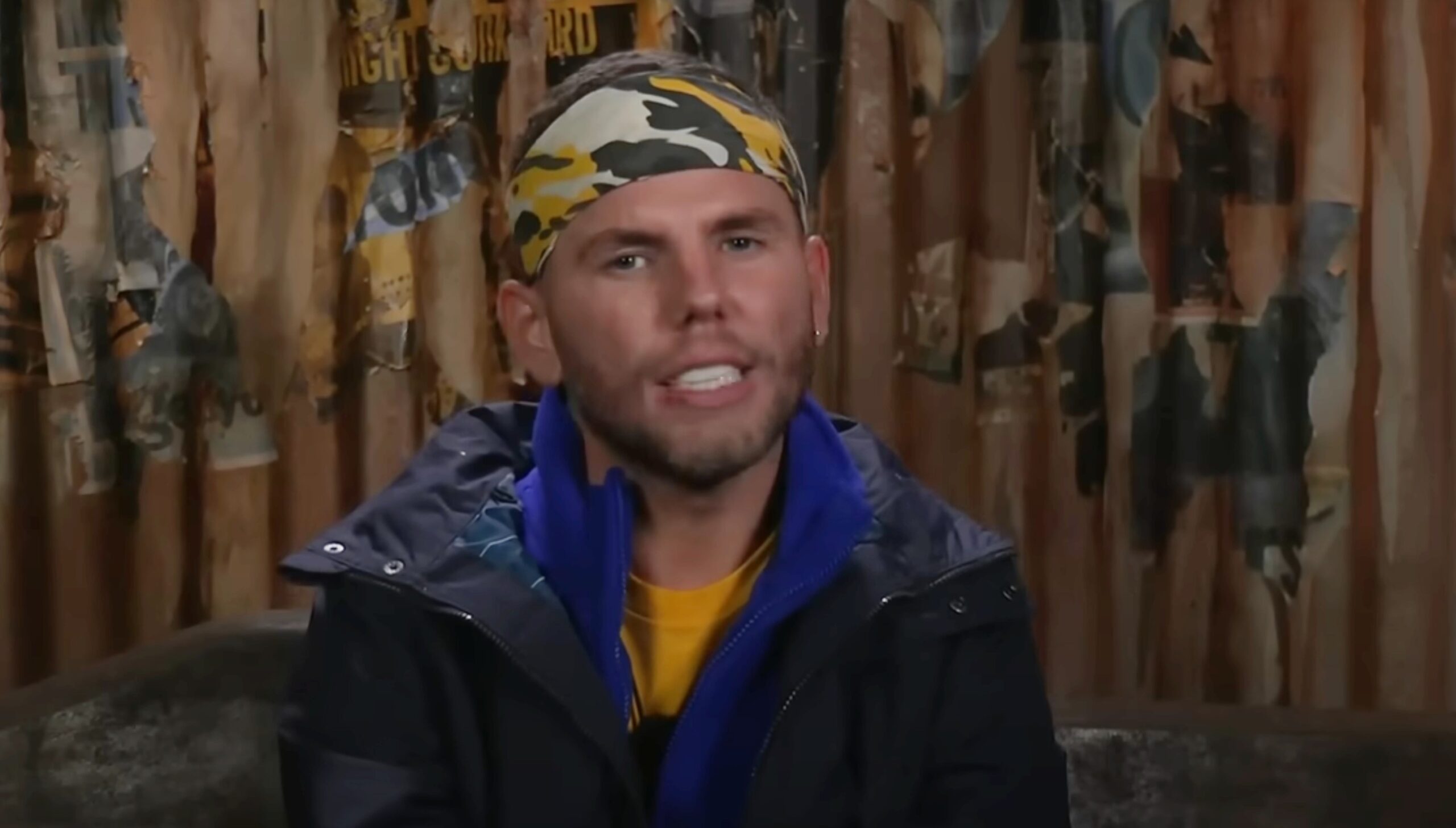 Dean McCullough speaking on I'm A Celebrity