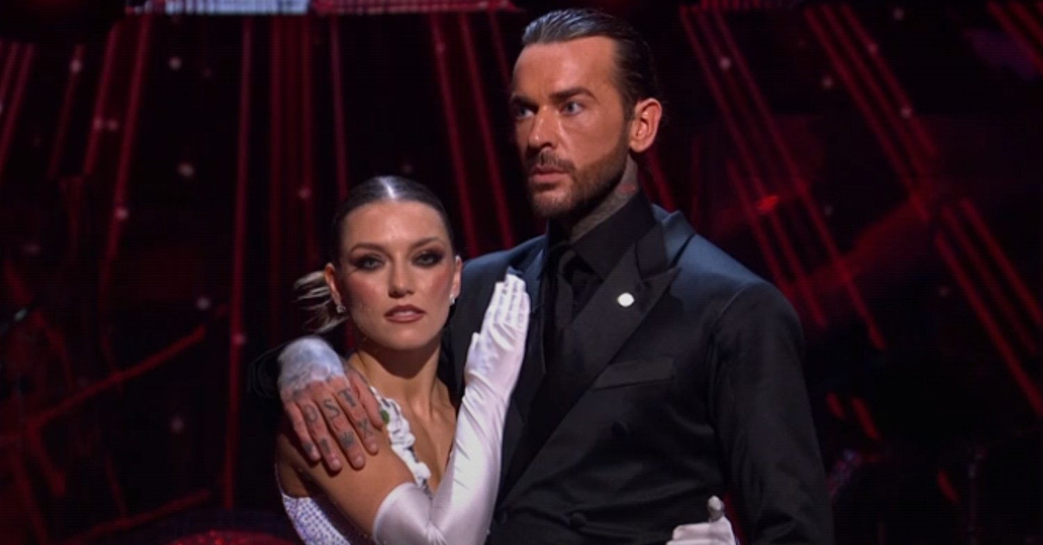 Pete Wicks and Jowita Przystal on Strictly