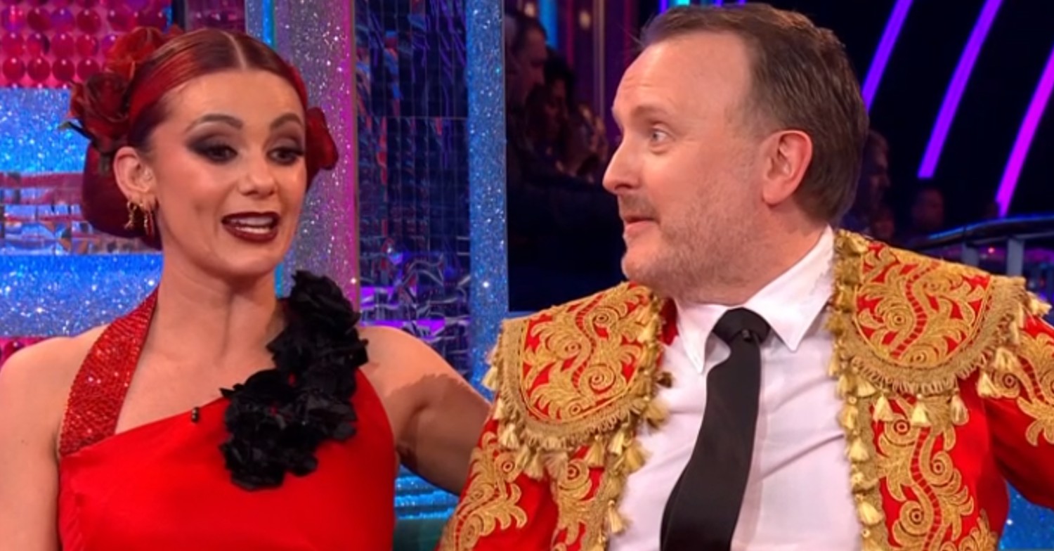 Dianne Buswell and Chris McCausland on Strictly