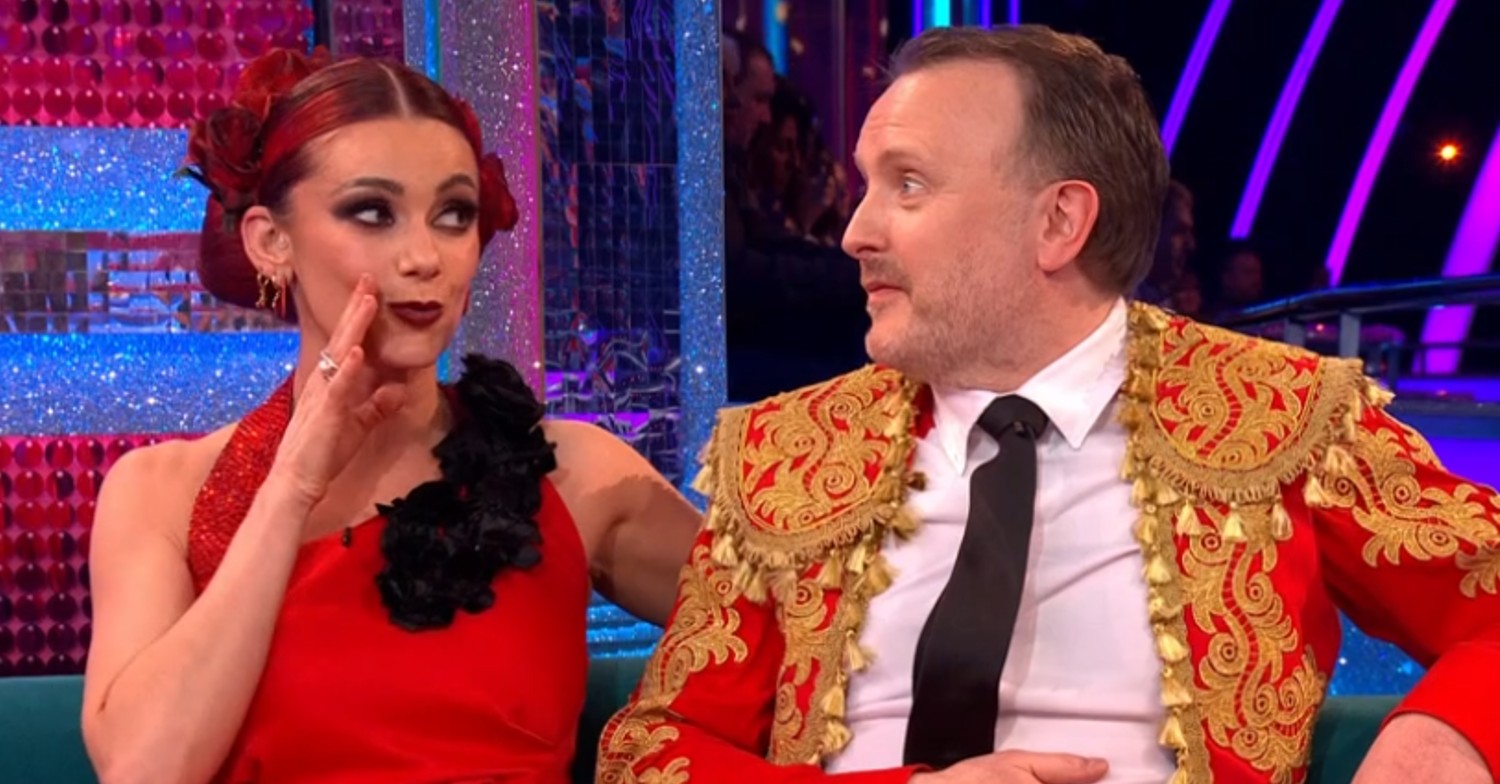 Dianne Buswell and Chris McCausland on Strictly