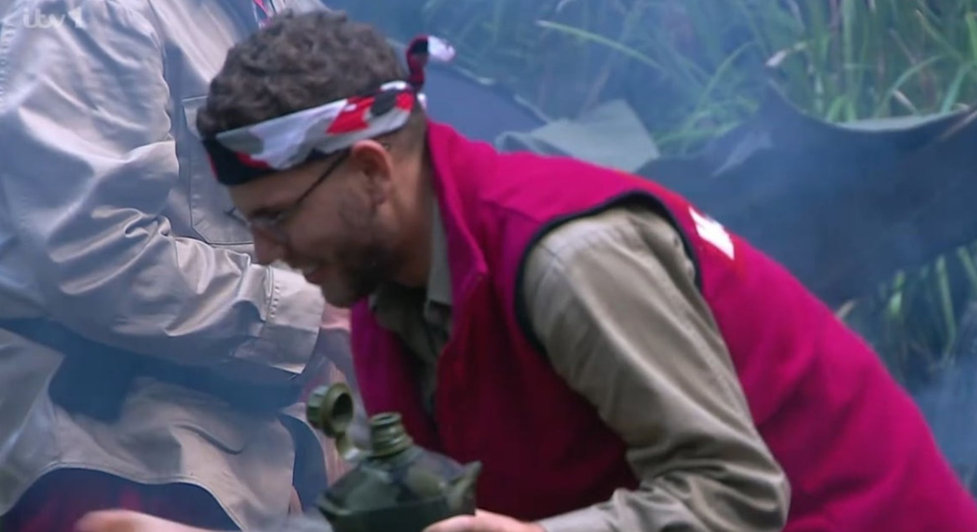 Dean on I'm A Celebrity