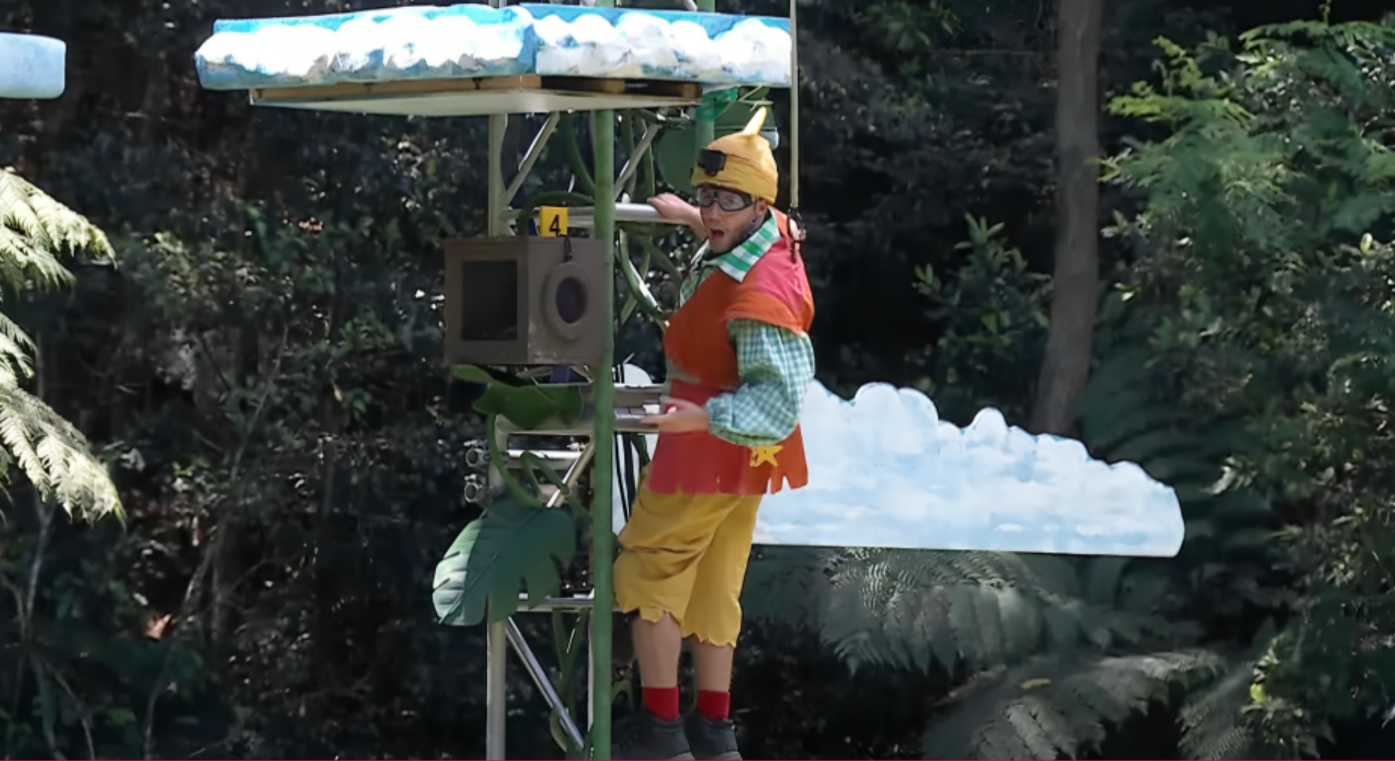 Dean McCullough is seen screaming competing in trials, the public now want him eliminated first.