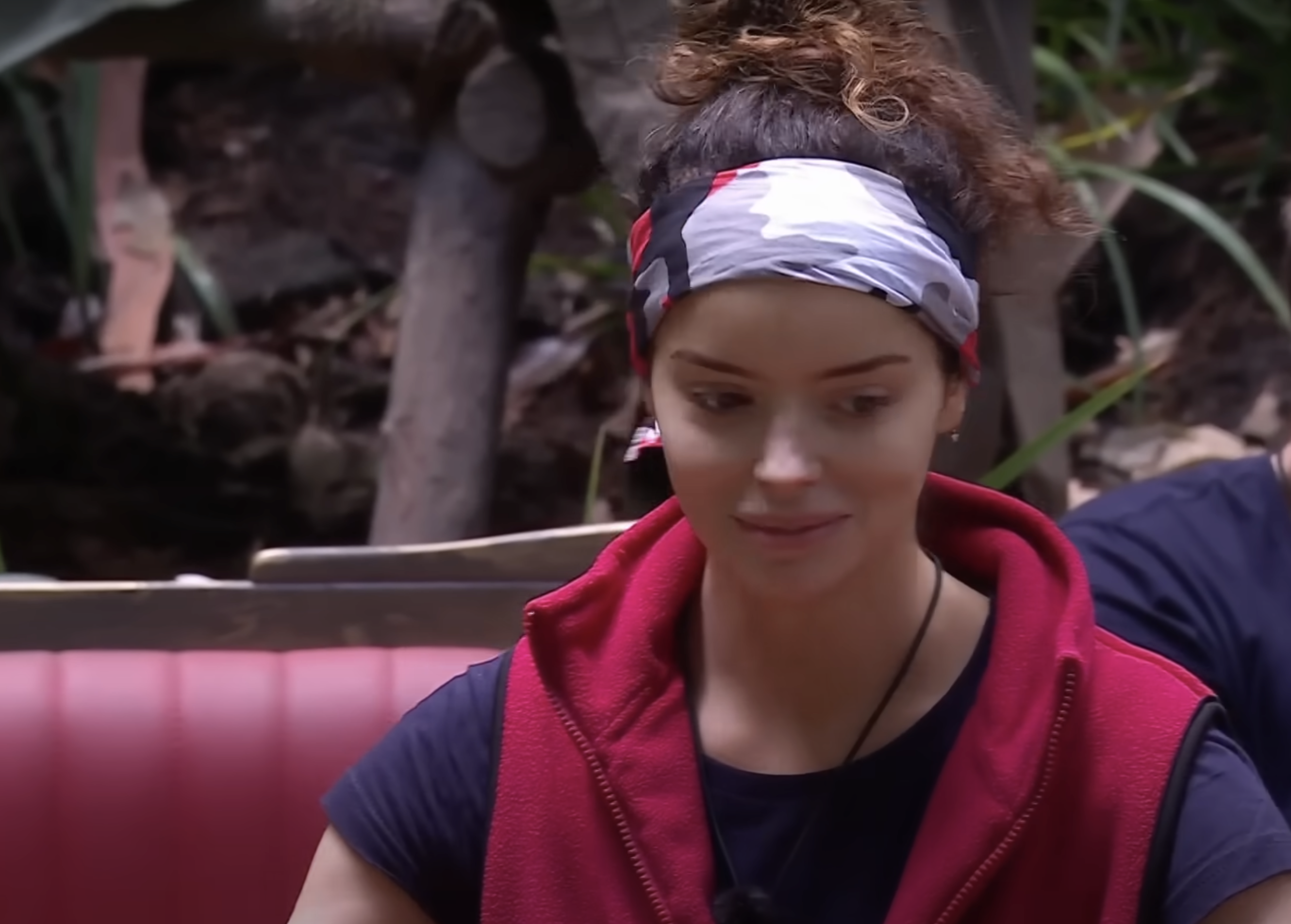 Maura Higgins in the I'm A Celebrity jungle