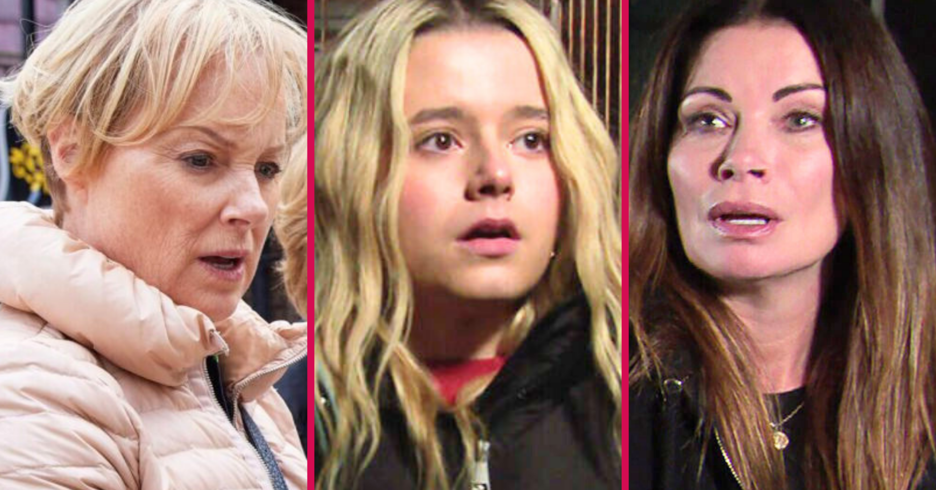 Coronation Street's Sally, Betsy, Carla