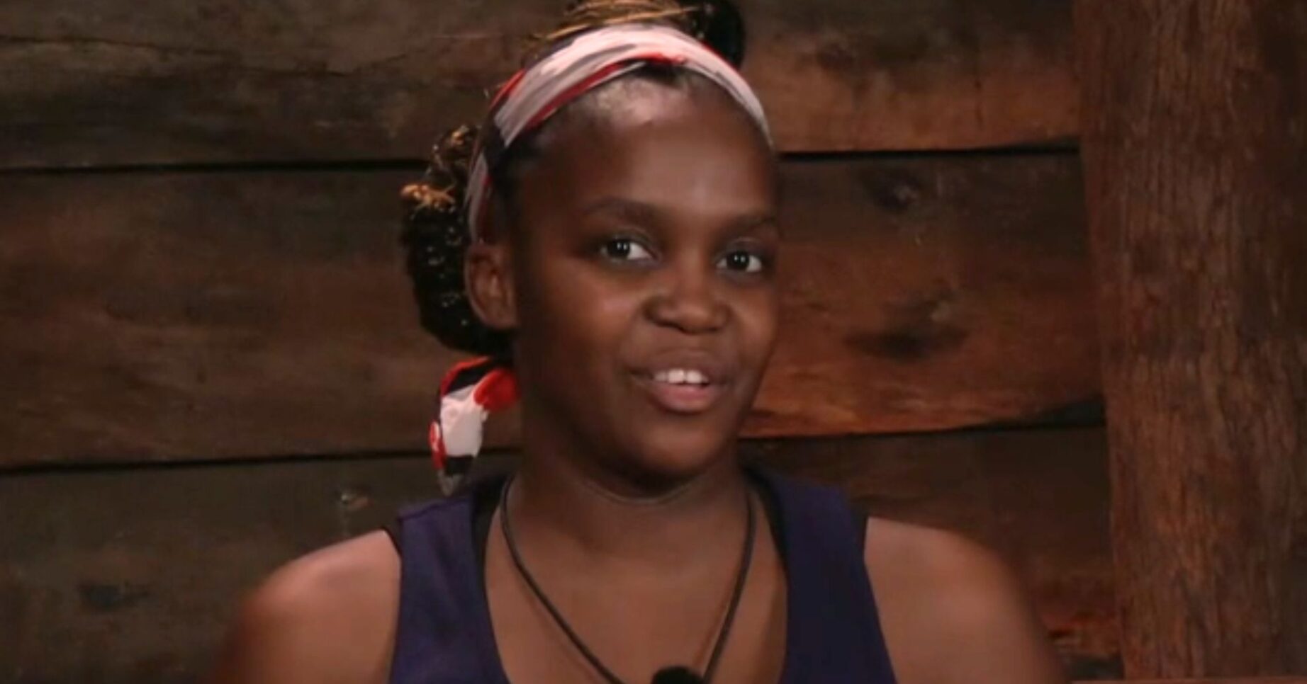 Oti Mabuse talking in the Bush Telegraph on I'm A Celebrity