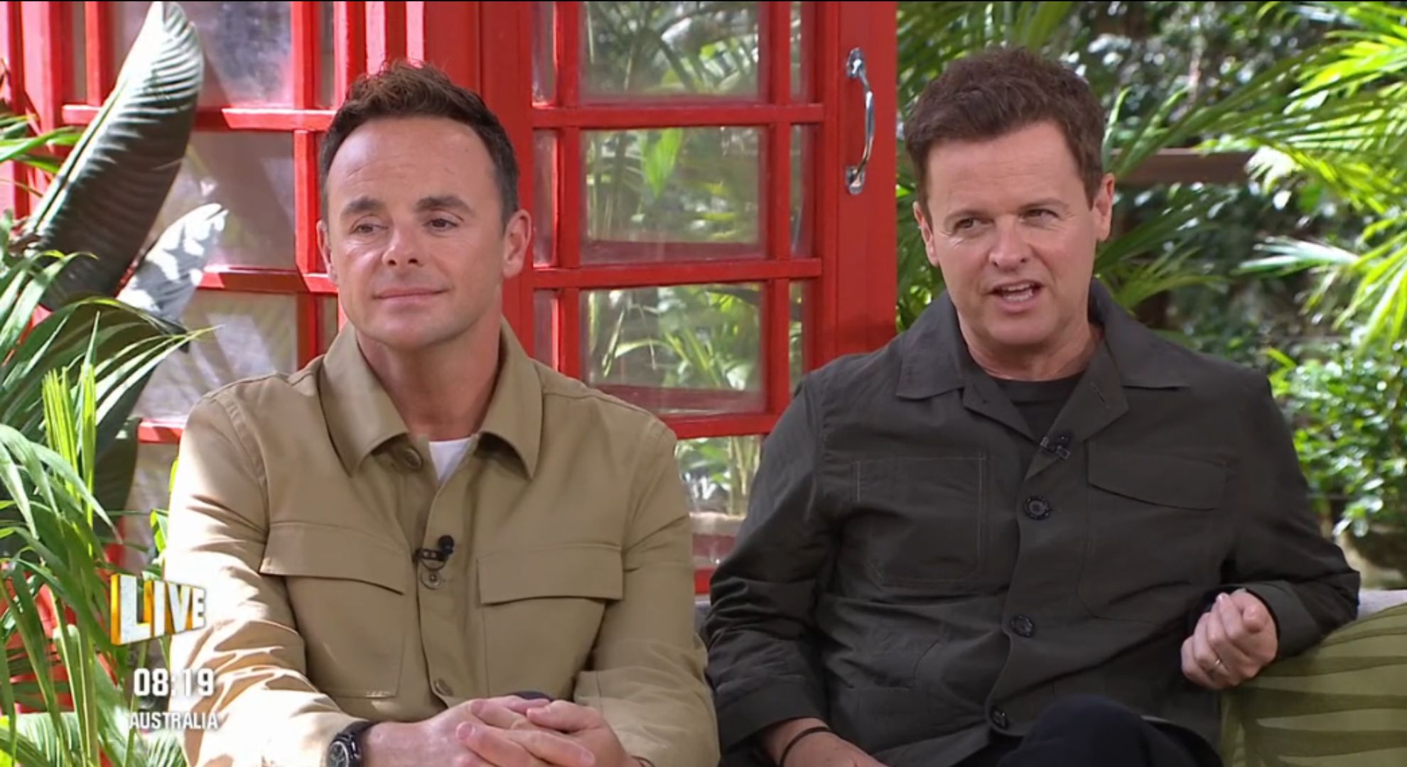 Ant and Dec talking on I'm A Celebrity... Unpacked