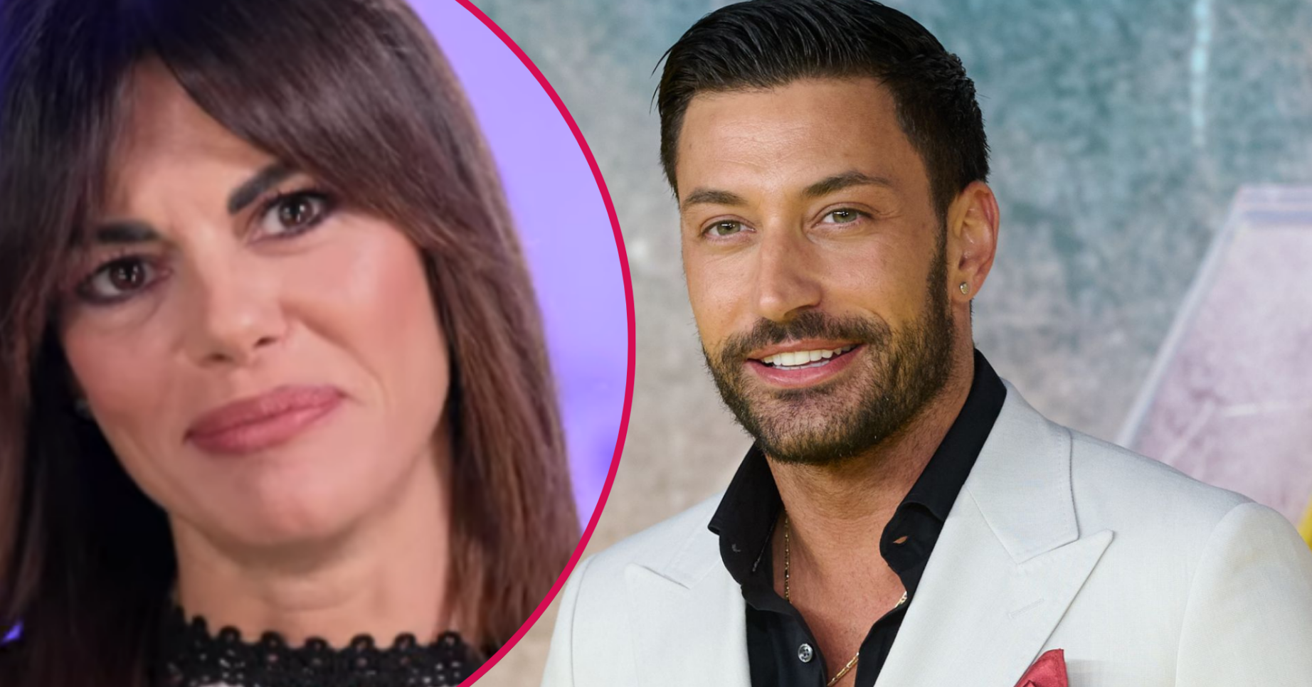 Split image of Giovanni and his new girlfriend Bianca