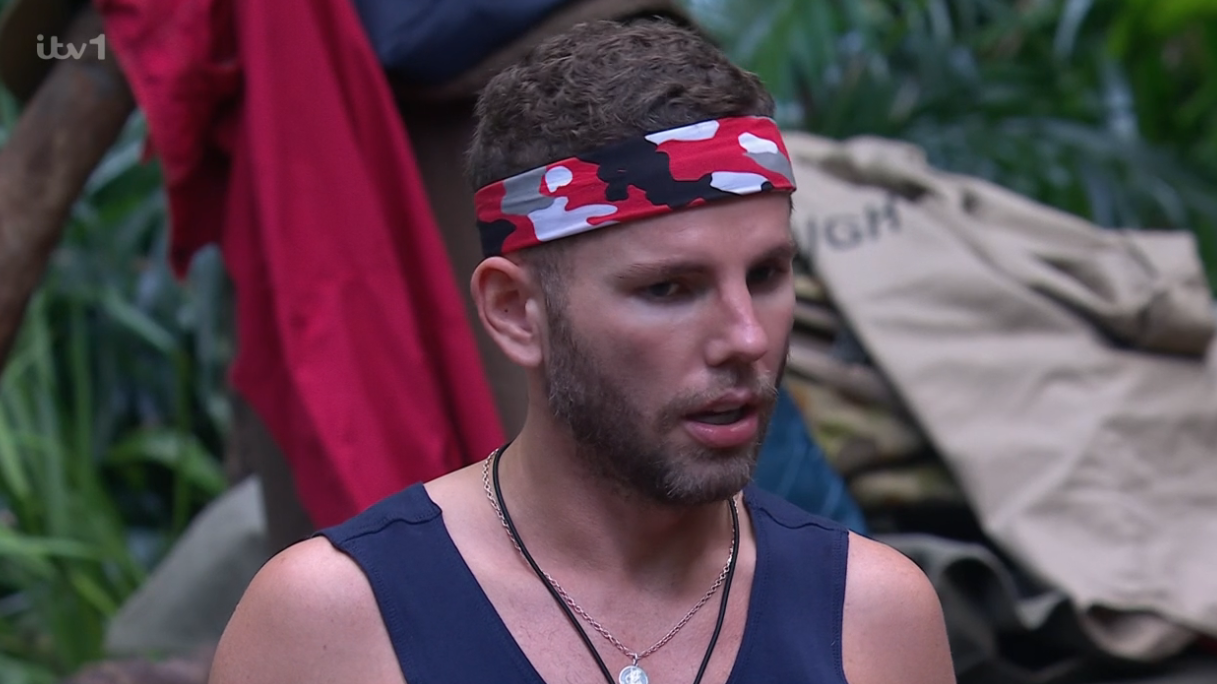 Dean on I'm A Celebrity