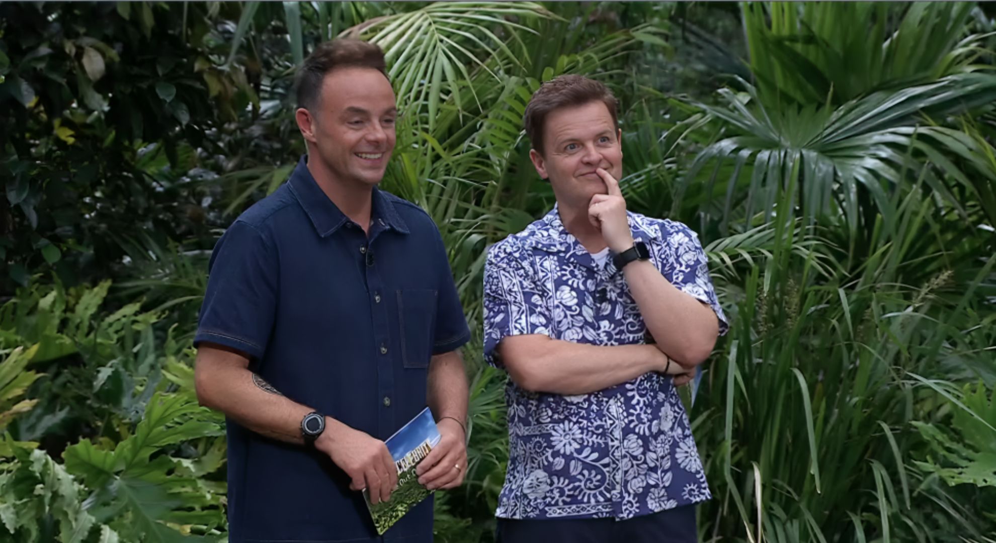Ant and Dec smiling during trial on I'm A Celebrity
