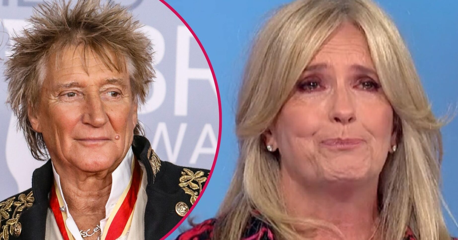 Penny Lancaster and Rod Stewart