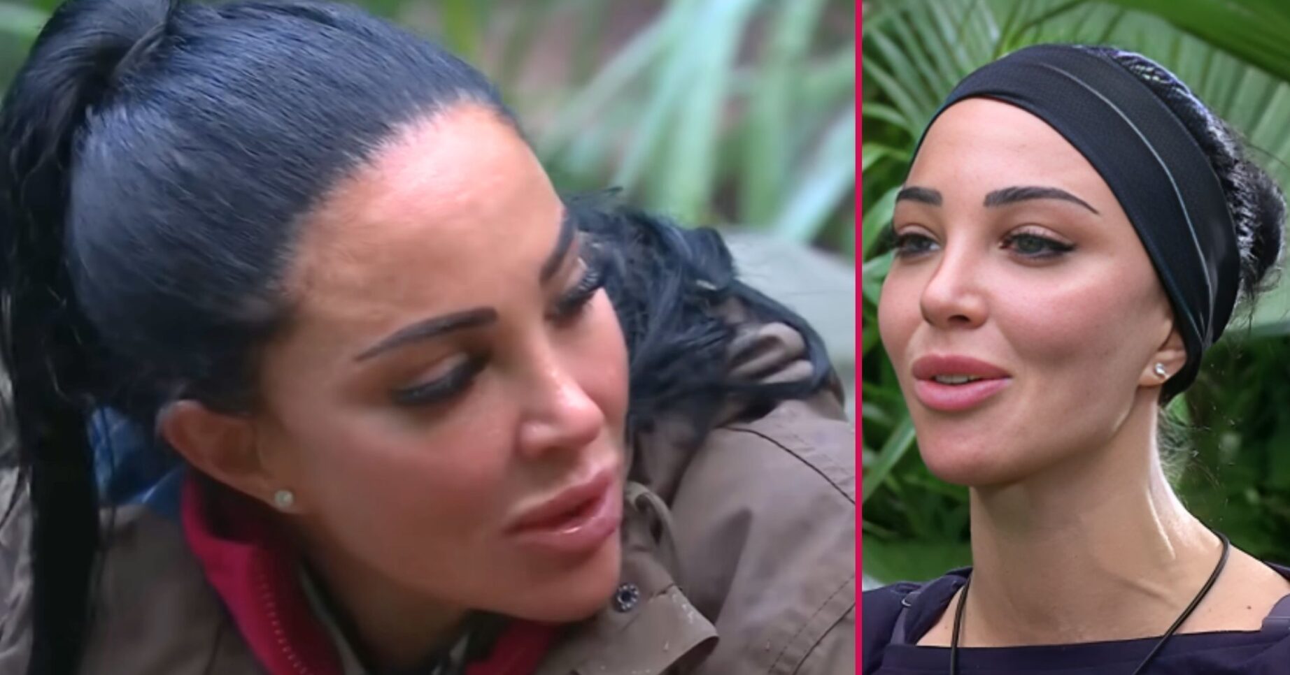 Tulisa Contostavlos on ITV's I'm A Celebrity