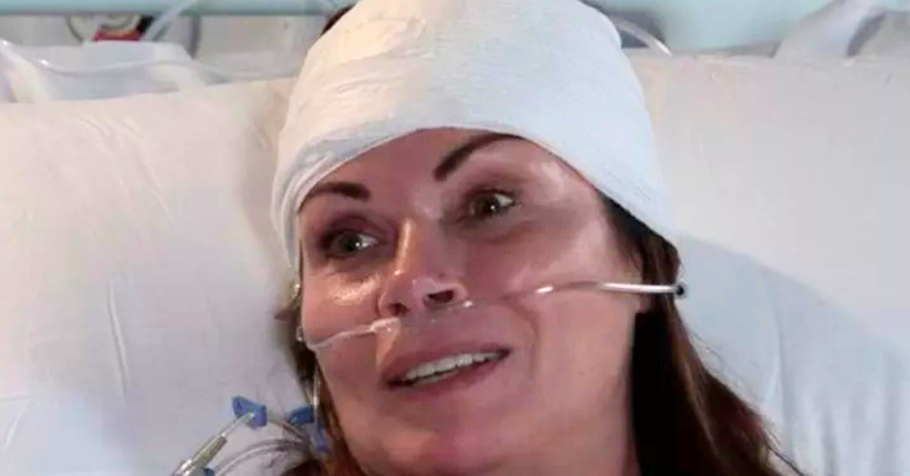 Coronation Street's Carla in hospital bed