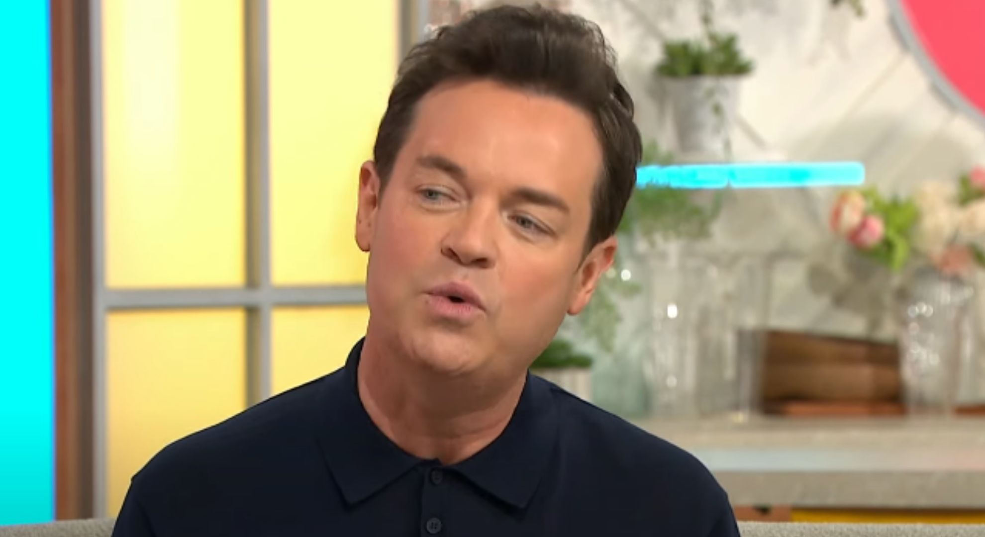 Stephen Mulhern talking on Lorraine