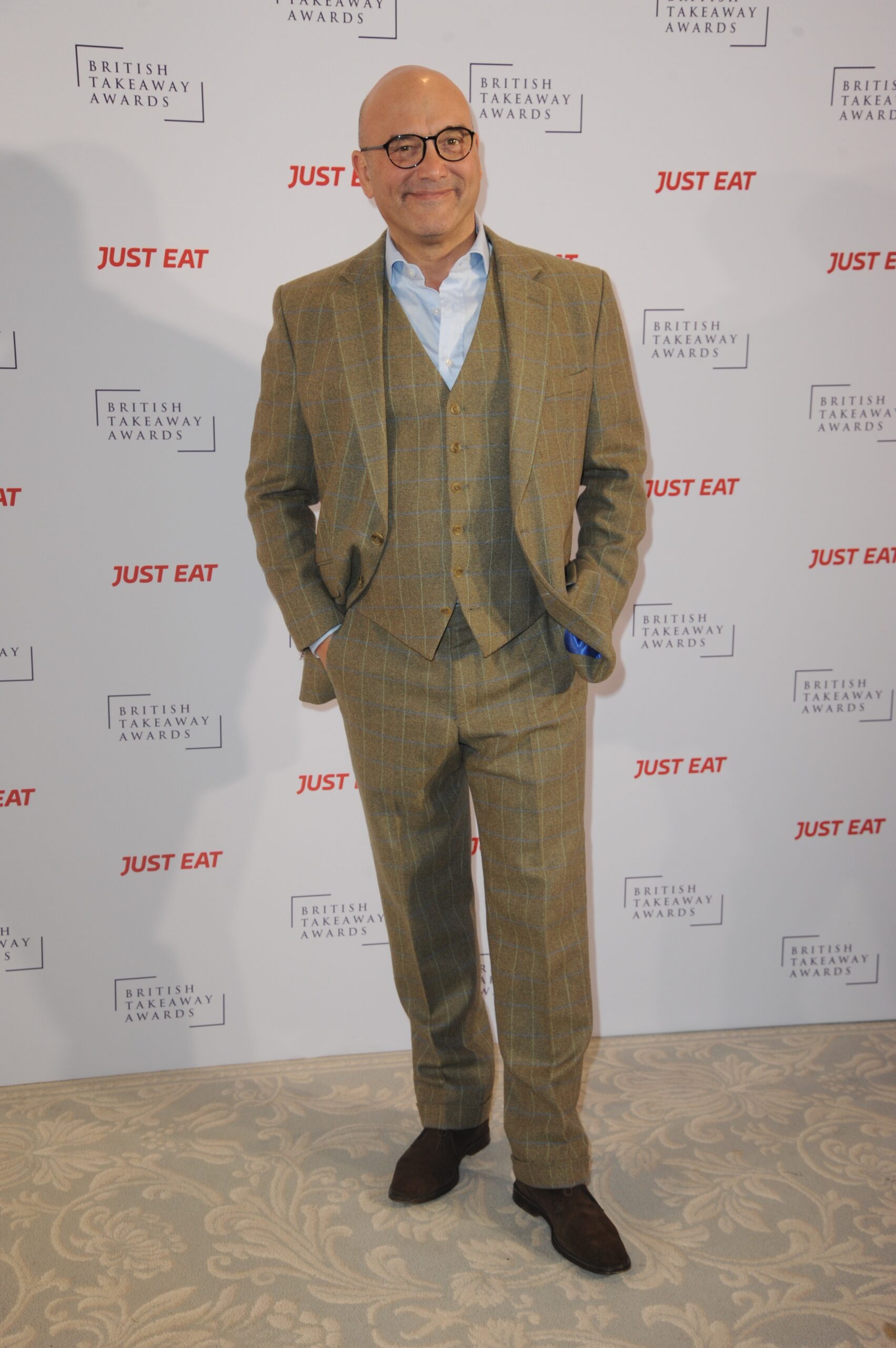 Gregg Wallace on the red carpet