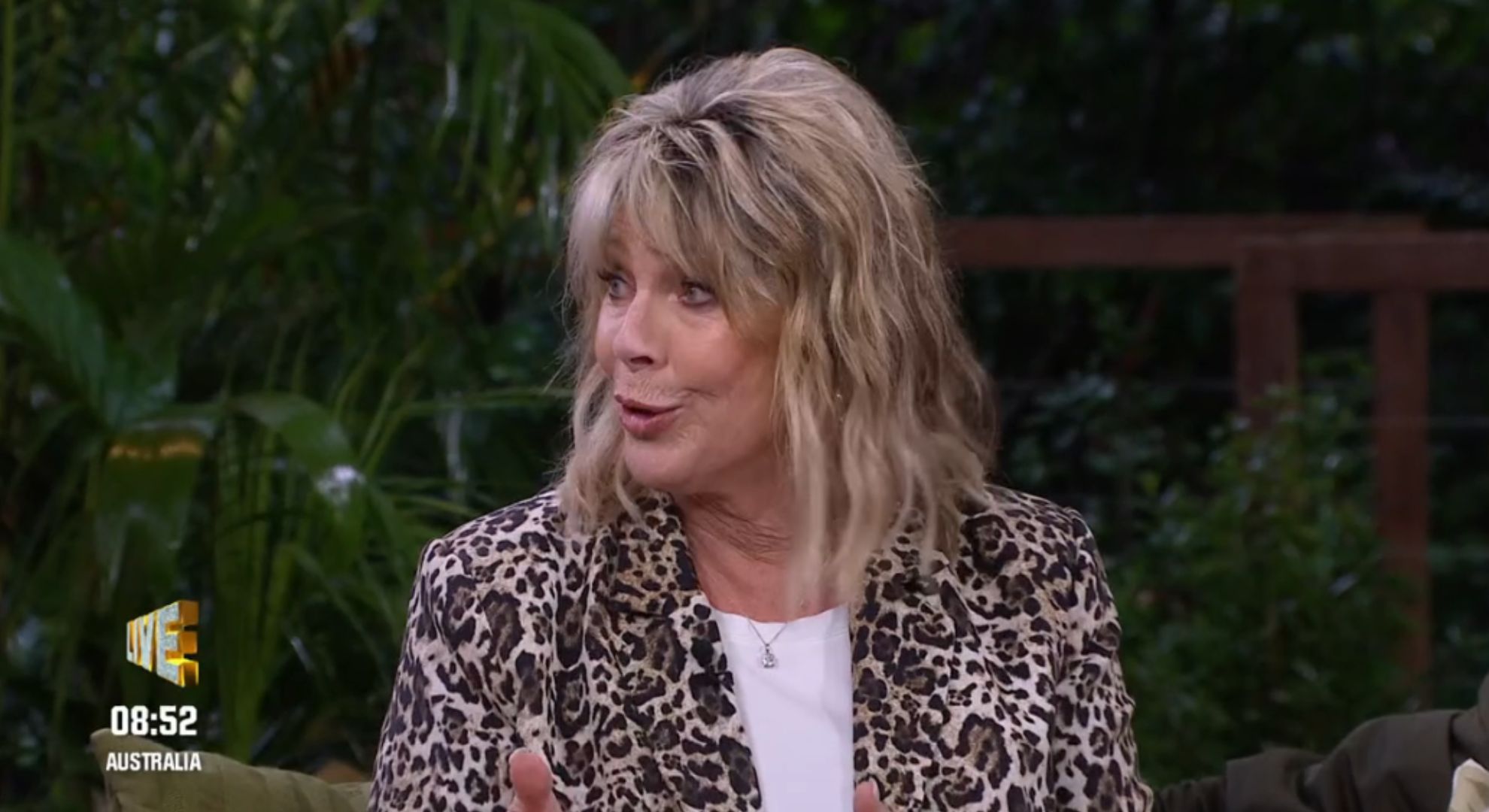 Ruth Langsford speaking on I'm A Celebrity... Unpacked