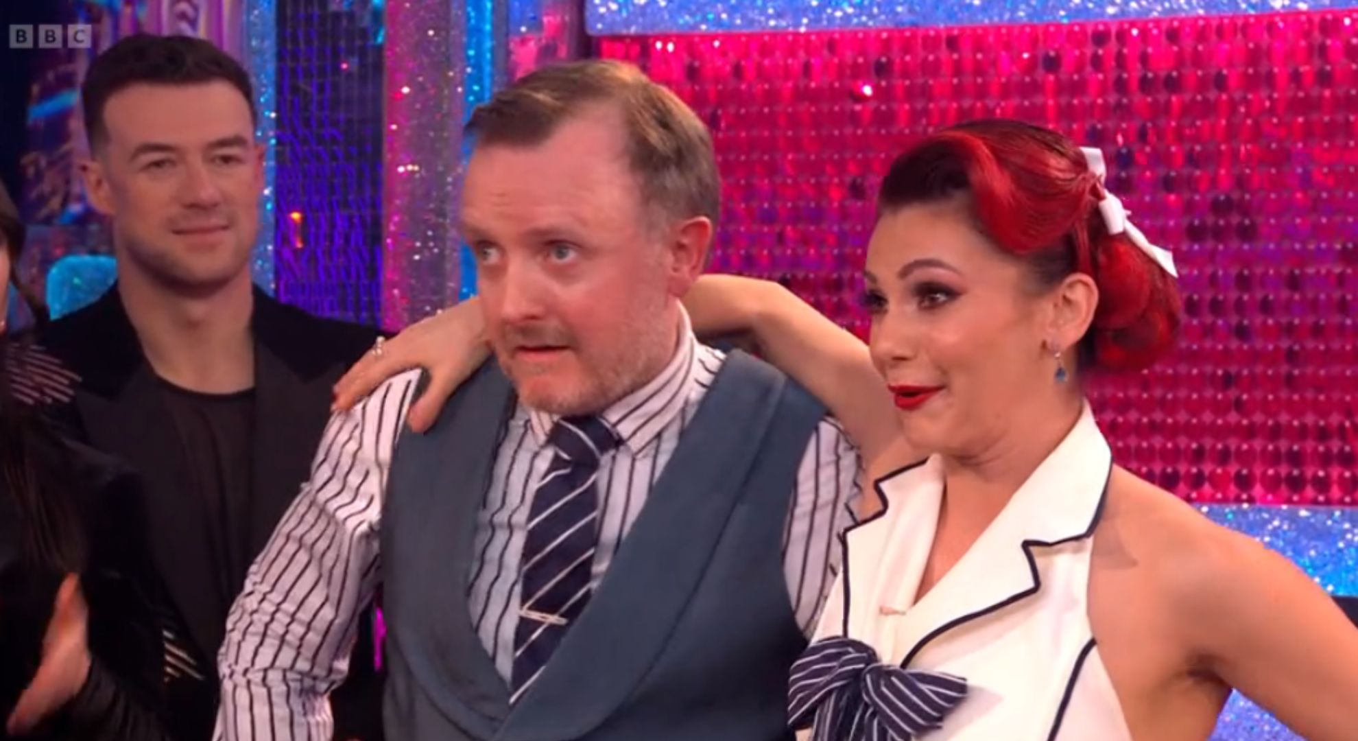 Chris McCausland and Dianne Buswell on Strictly