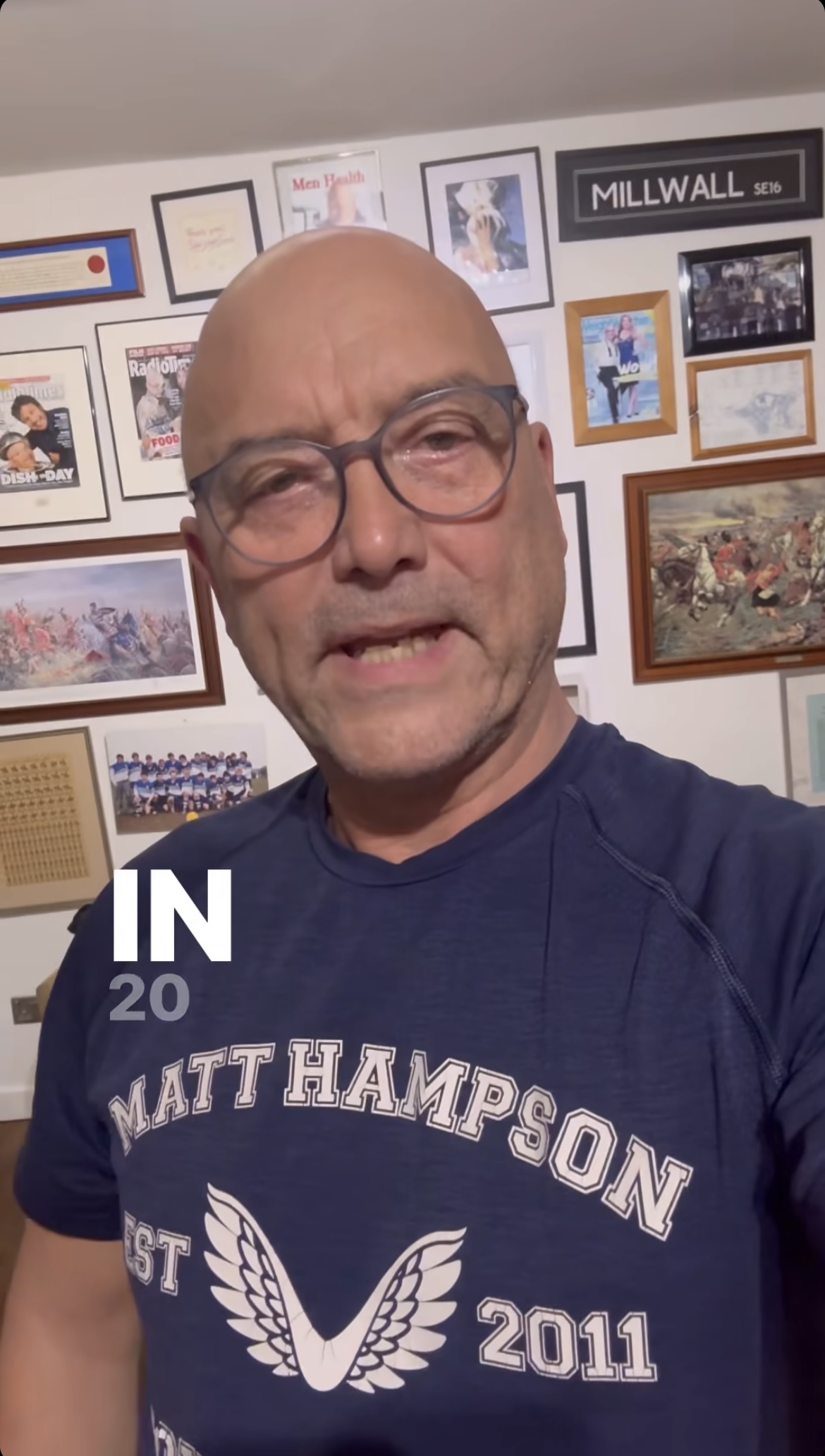 Gregg Wallace Instagram Story