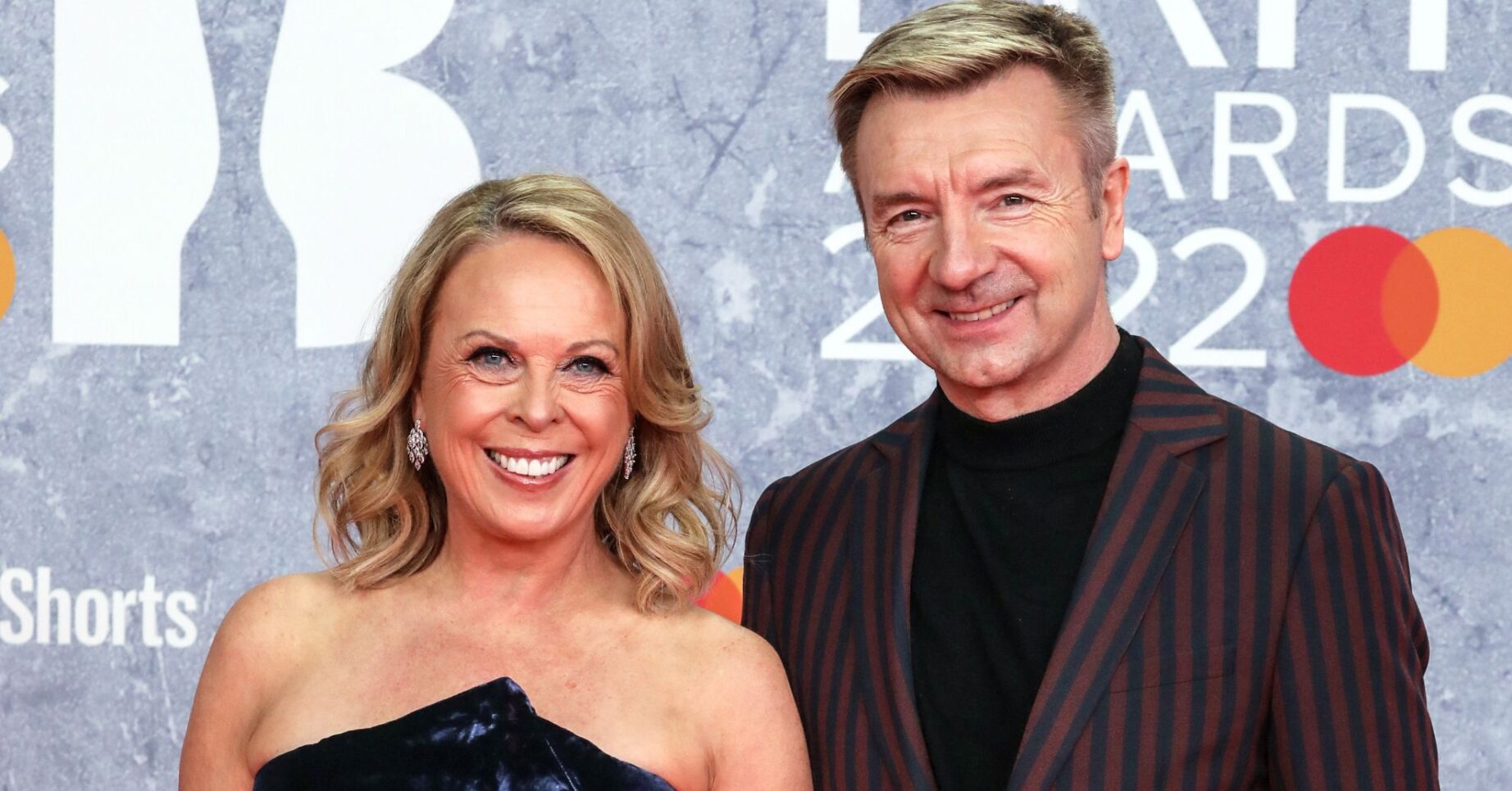 Torvill and Dean smiling