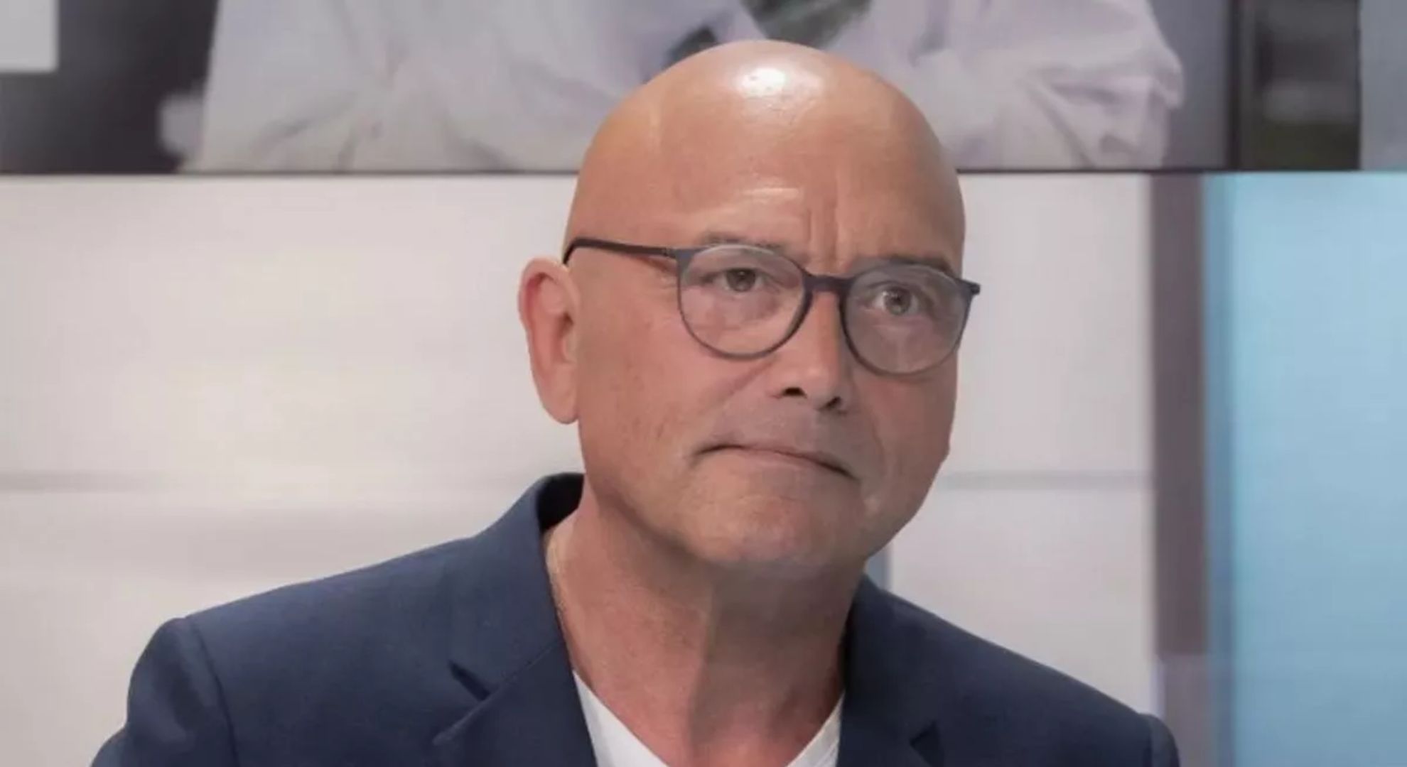 Gregg Wallace gazing in front