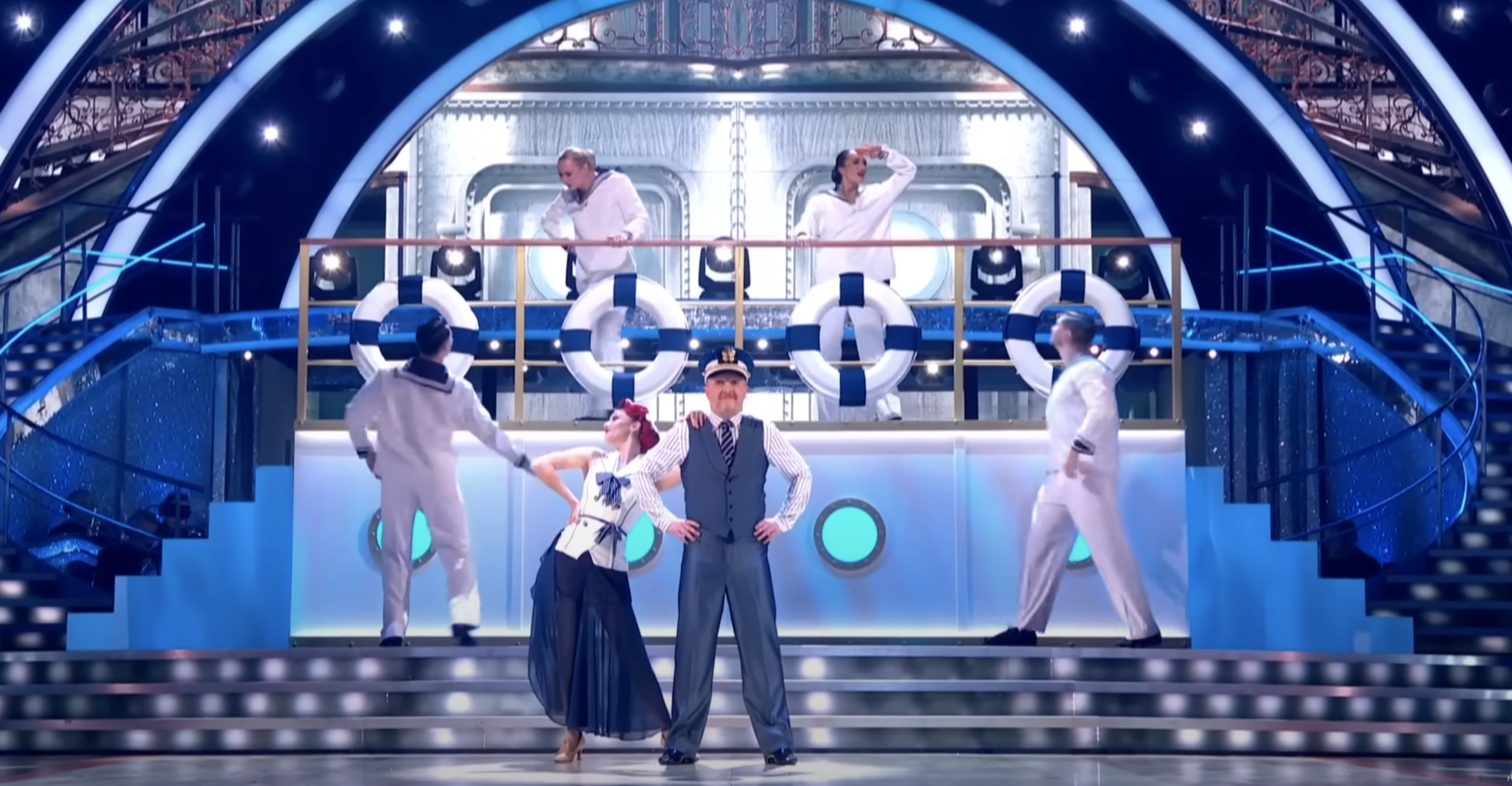 Chris McCausland and Dianne Buswell on Strictly Come Dancing