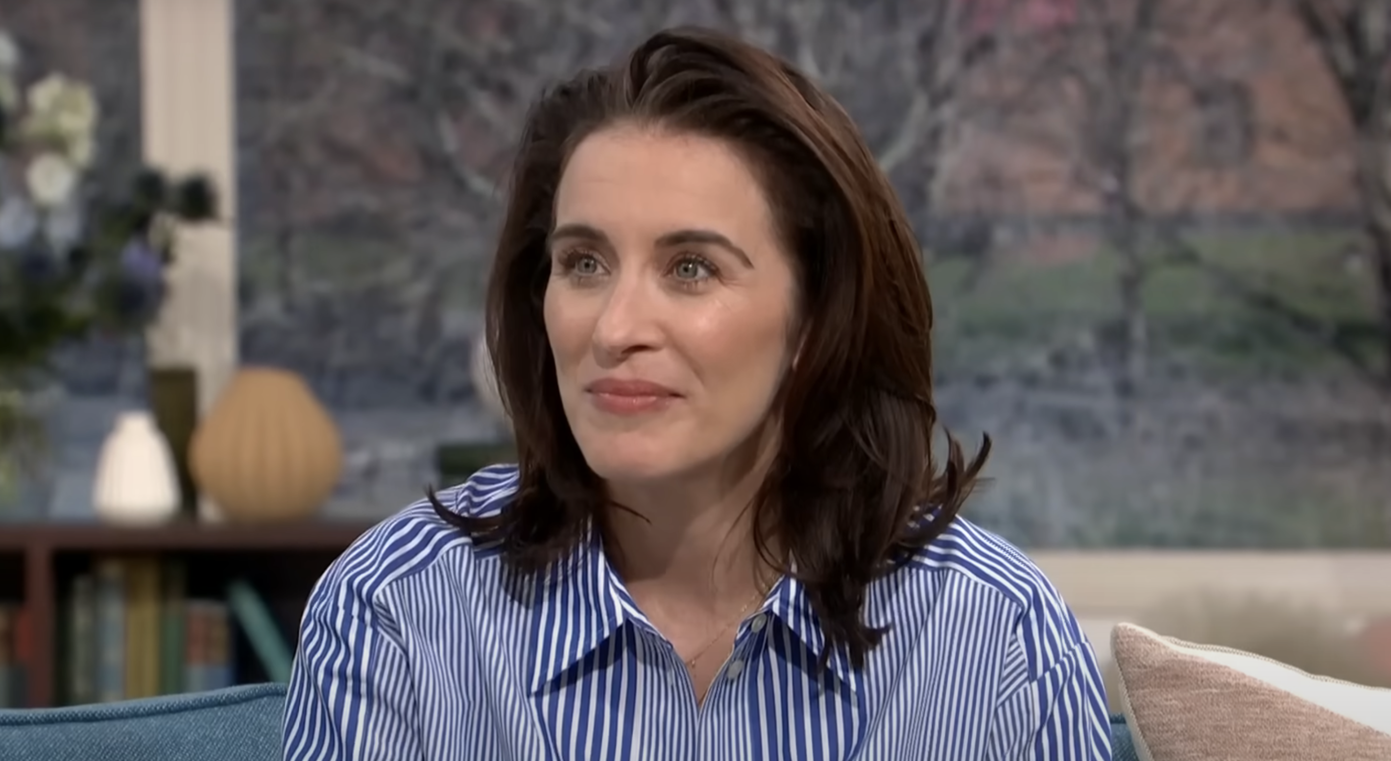 Vicky McClure on the This Morning sofa