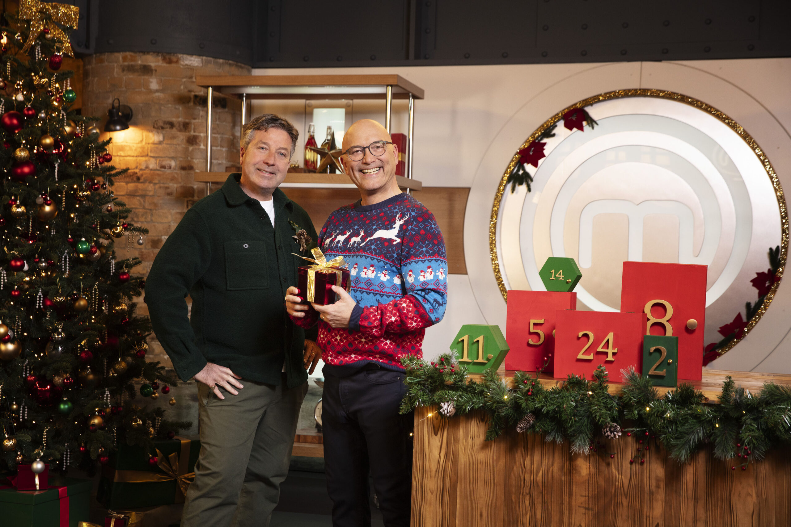 John Torode and Gregg Wallace smiling