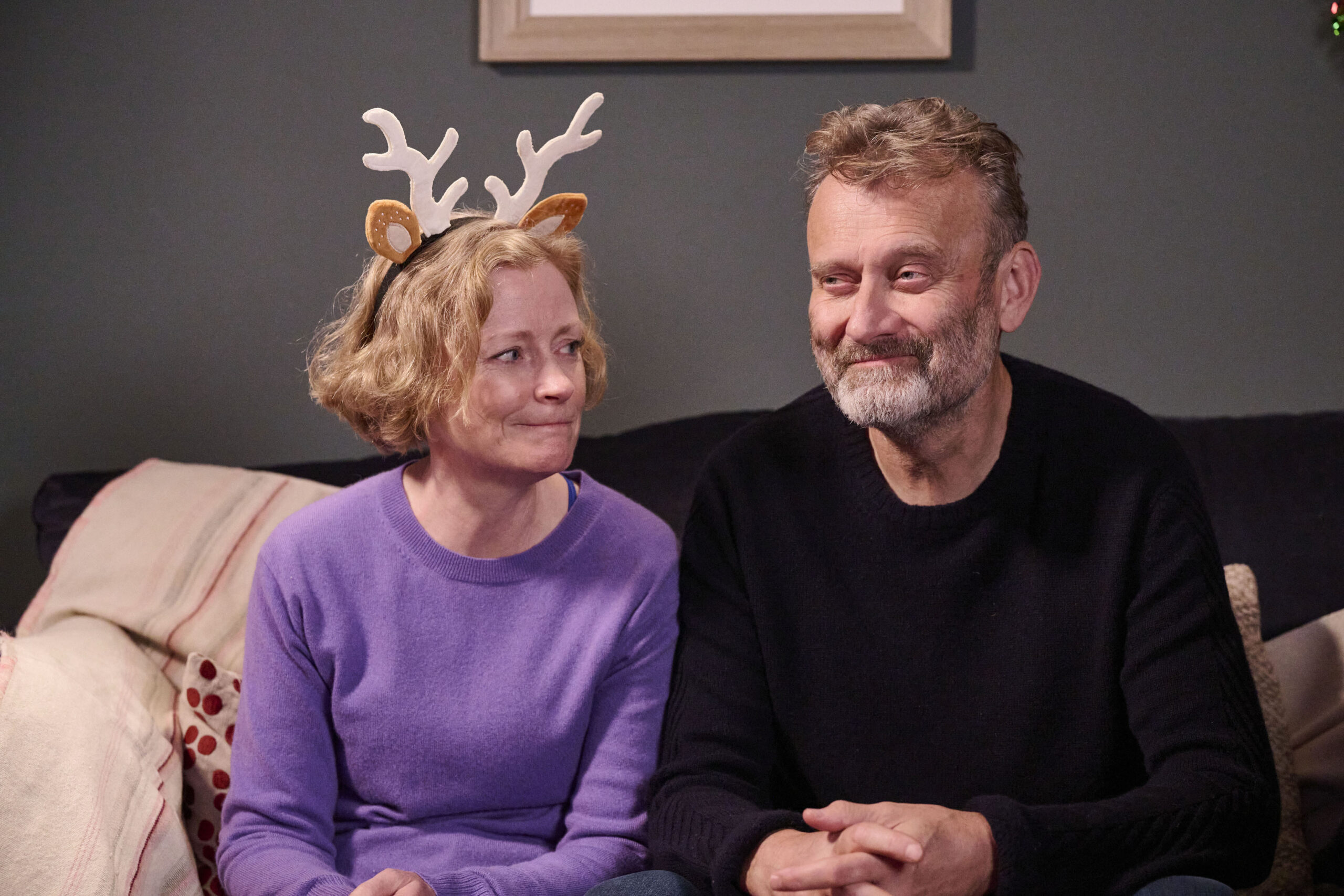 Claire Skinner and Hugh Dennis on Outnumbered