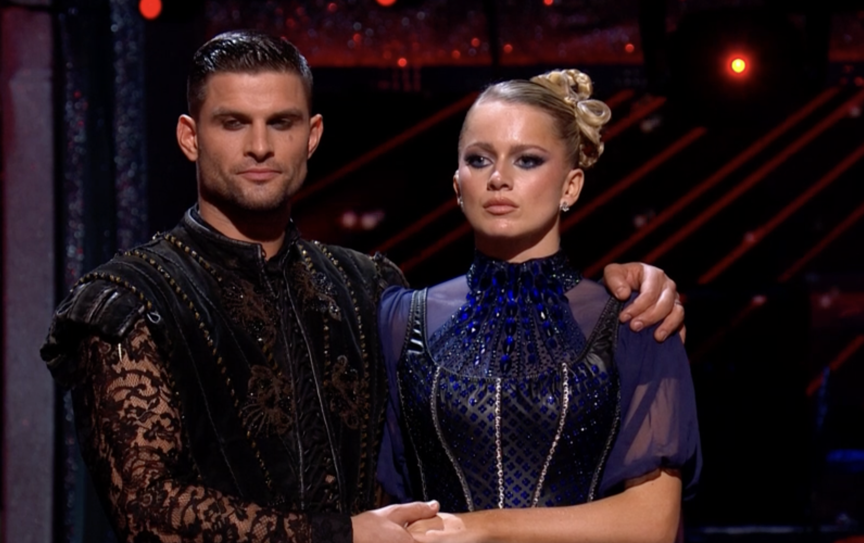 Tasha and Alijaz faced the dance off Strictly