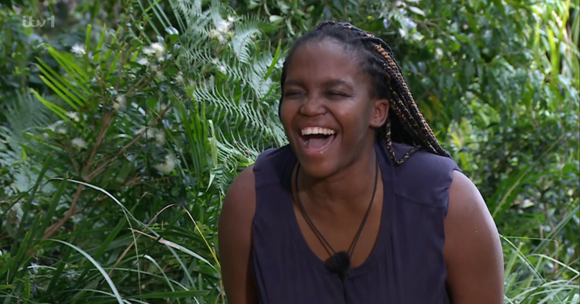Oti Mabuse laughing