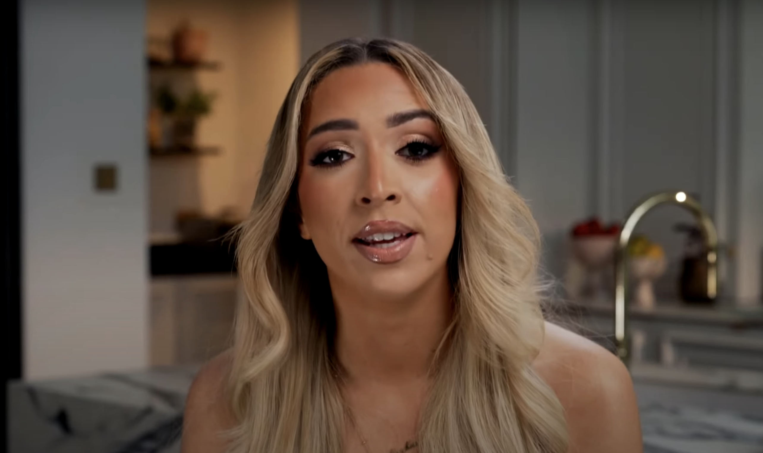 GK Barry in her pre-show interview for ITV before I'm A Celebrity