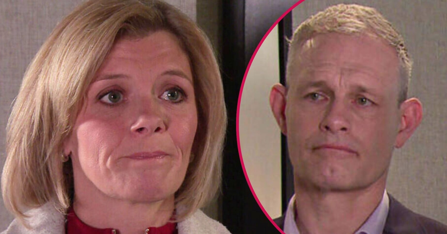 Nick and Leanne on Coronation Street