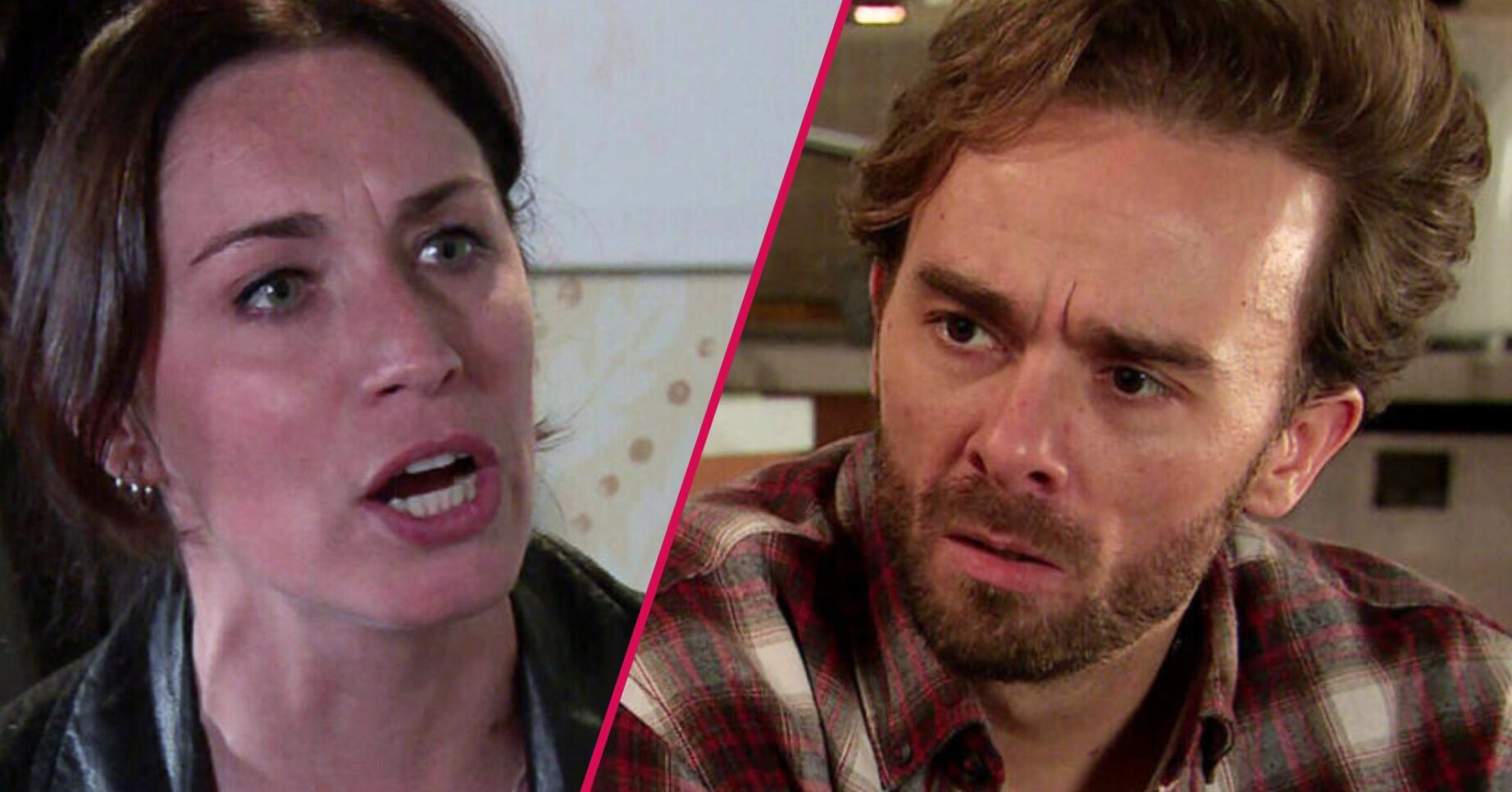 Shona and David on Corrie