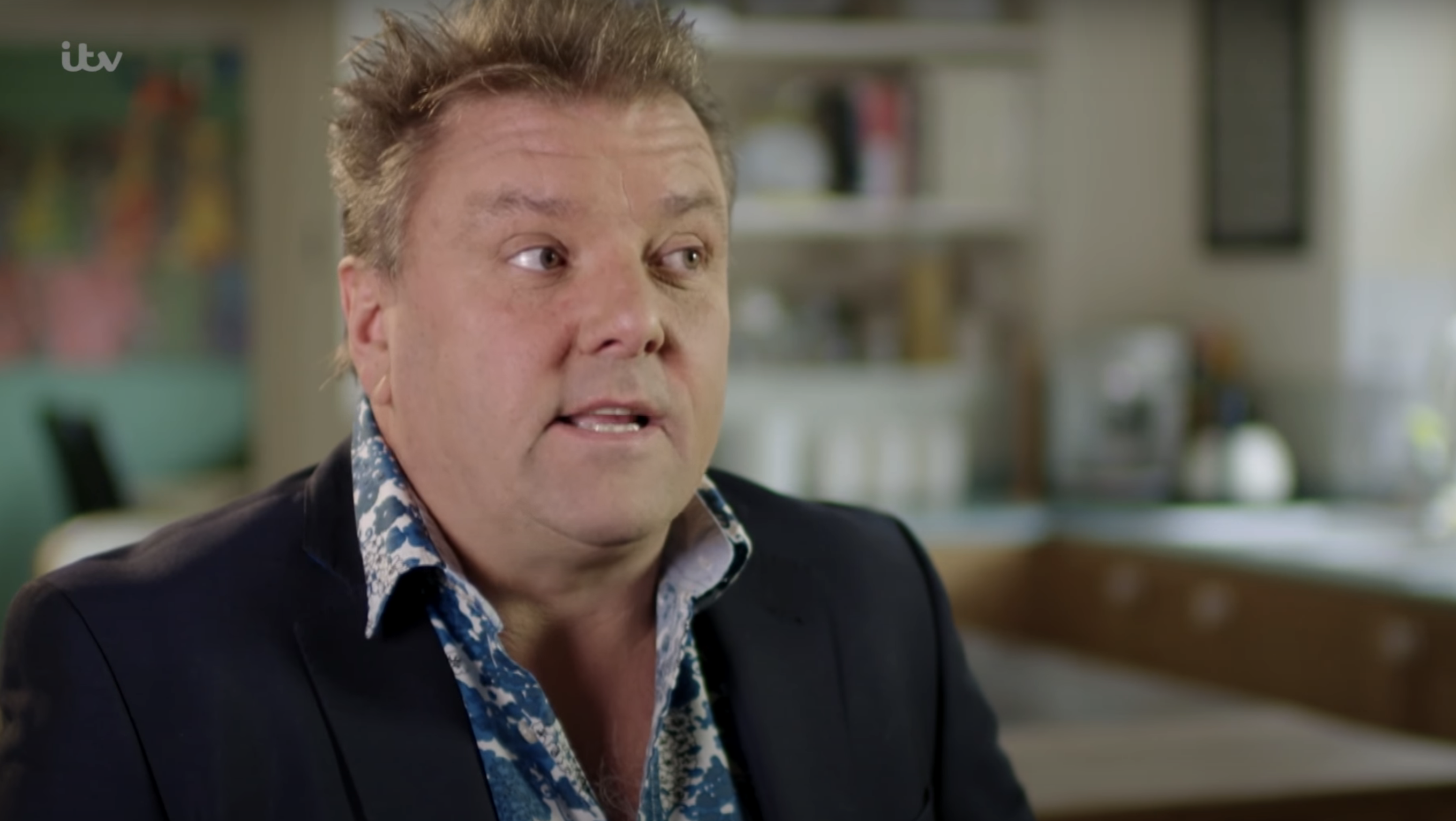 Martin Roberts in his pre-show interview for I'm A Celebrity in 2016