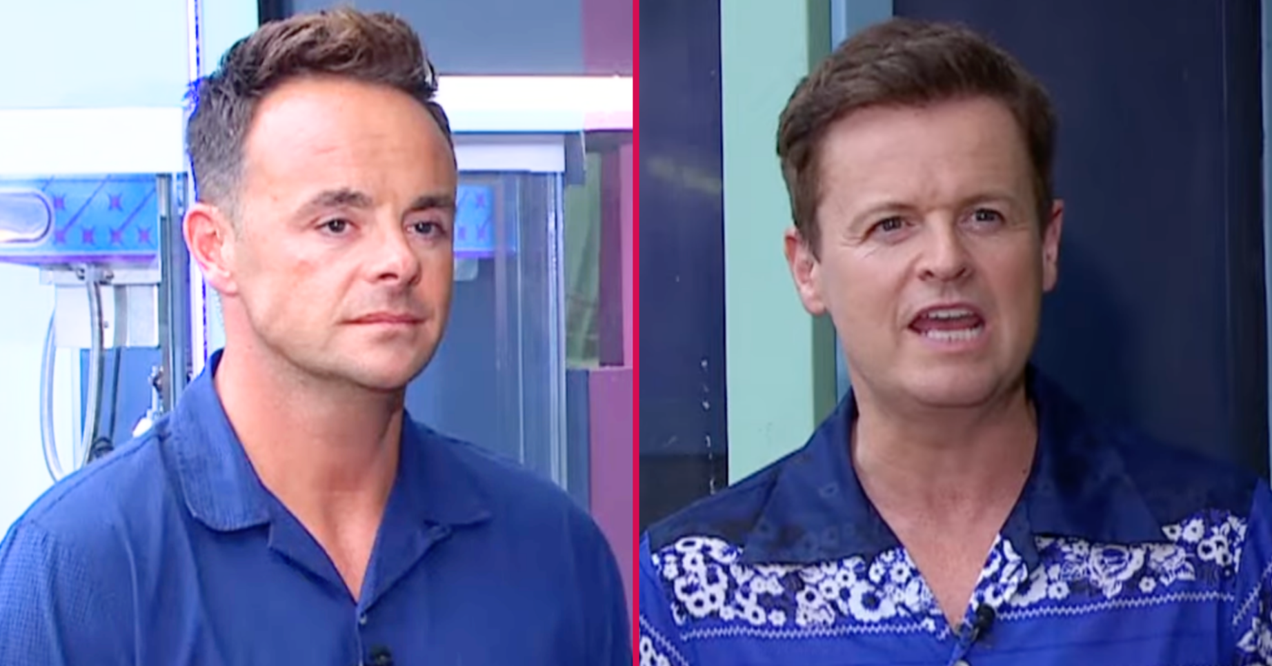 Ant and Dec presenting on I'm A Celebrity