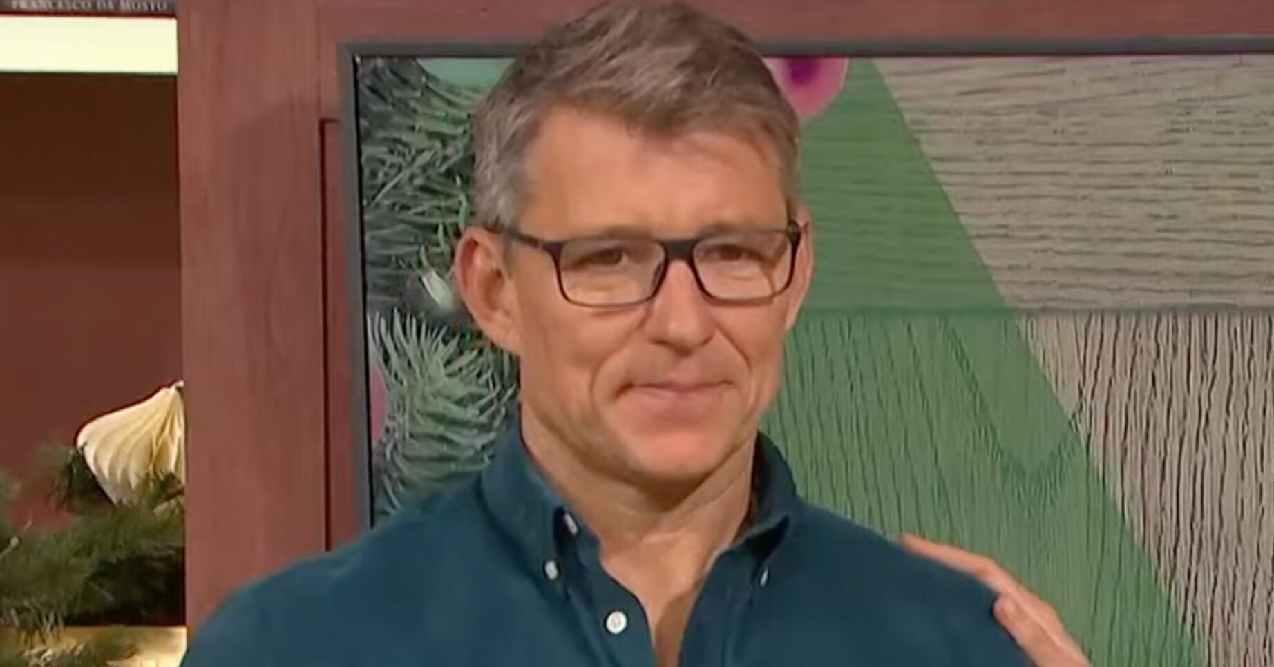 Ben Shephard frowning on This Morning