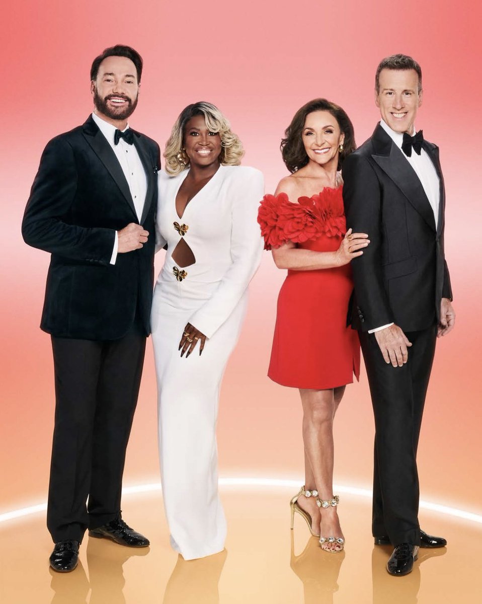 Strictly judges Craig Revel Horwood, Motsi Mabuse, Shirley Ballas and Anton Du Beke