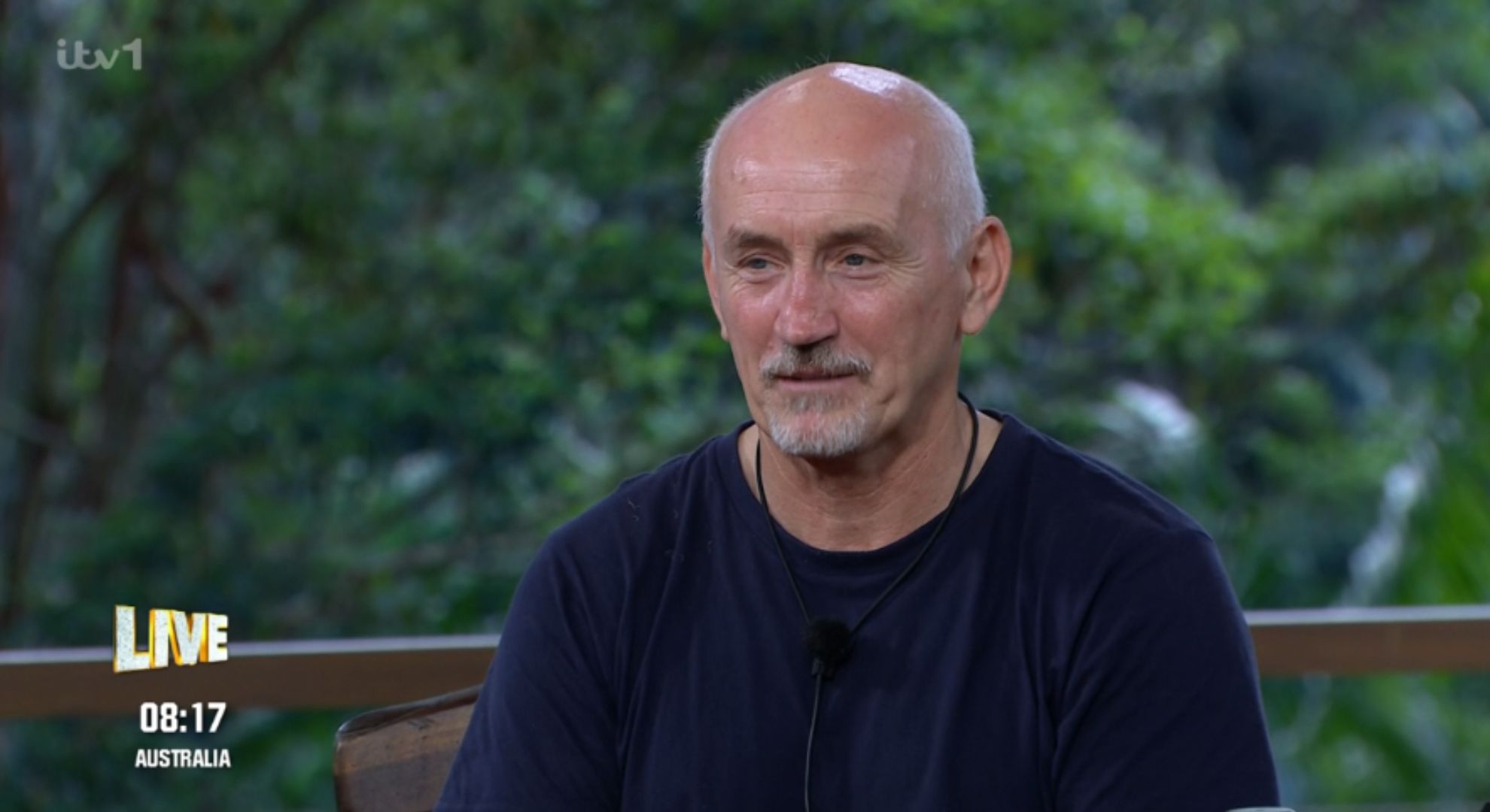 Barry McGuigan during I'm A Celebrity exit interview