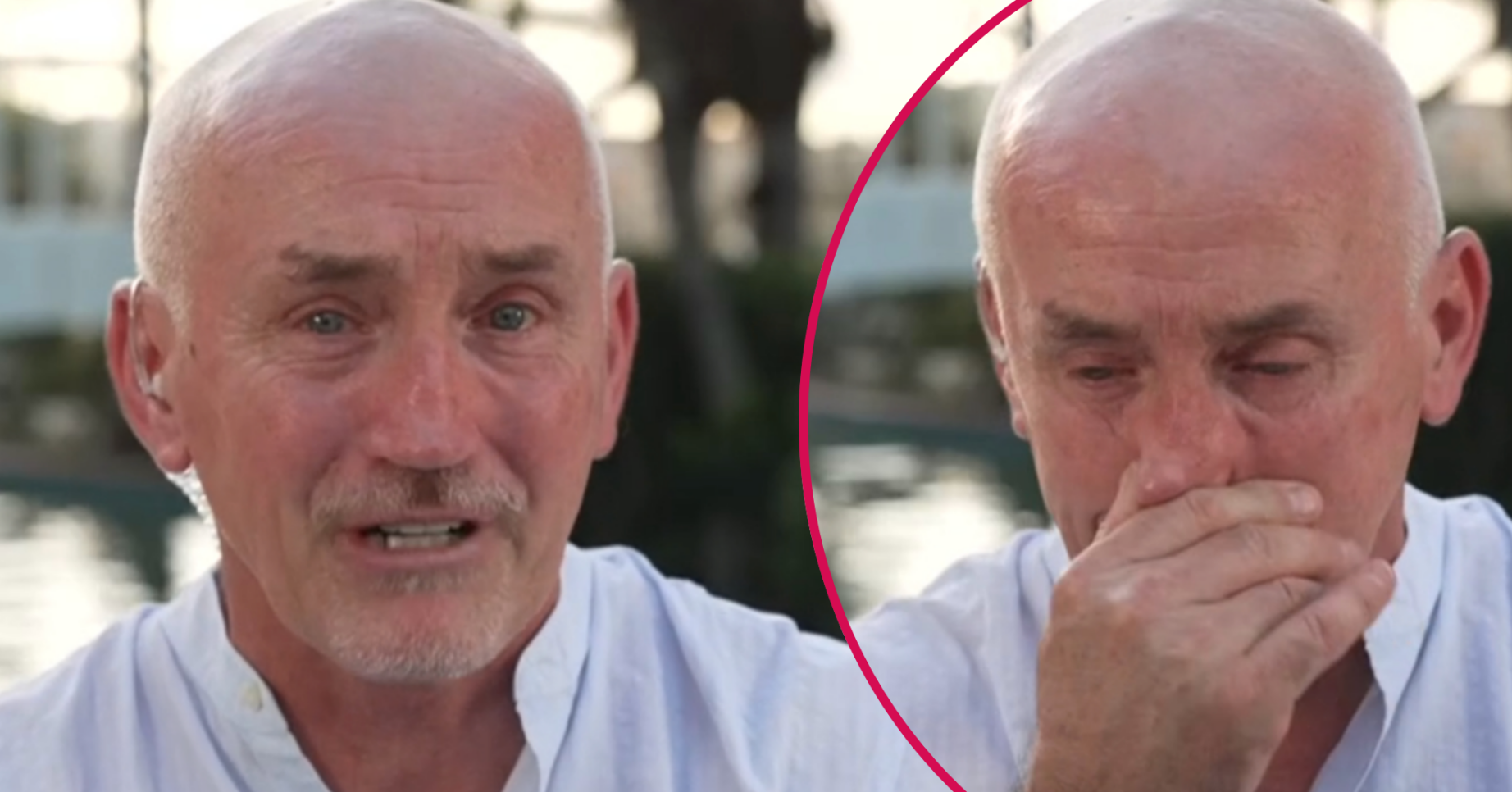Barry McGuigan breaks down on GMB