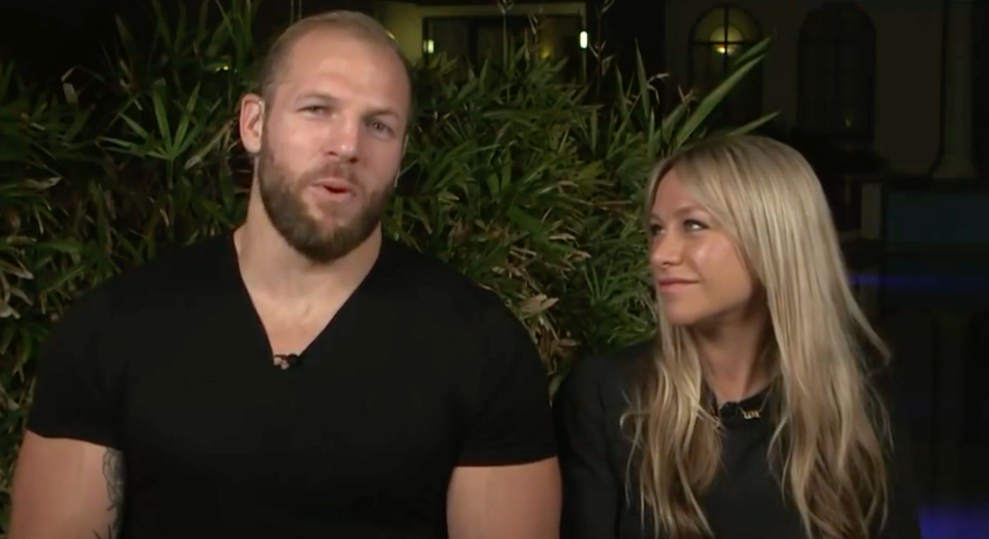 James Haskell and Chloe Madeley on This Morning
