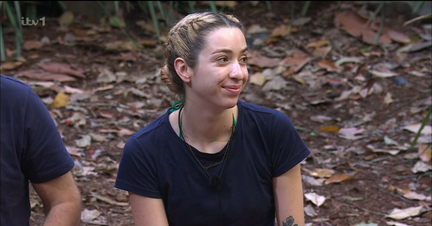 GK Barry smiling on I'm A Celeb