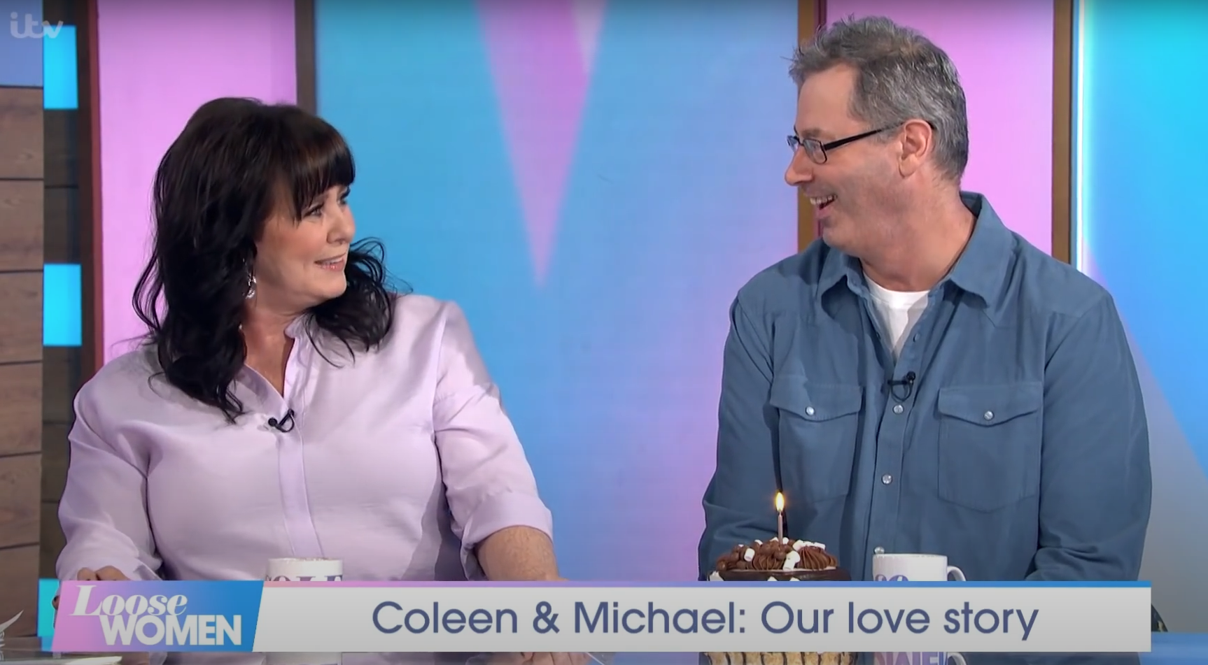 Coleen Nolan and her boyfriend Michael